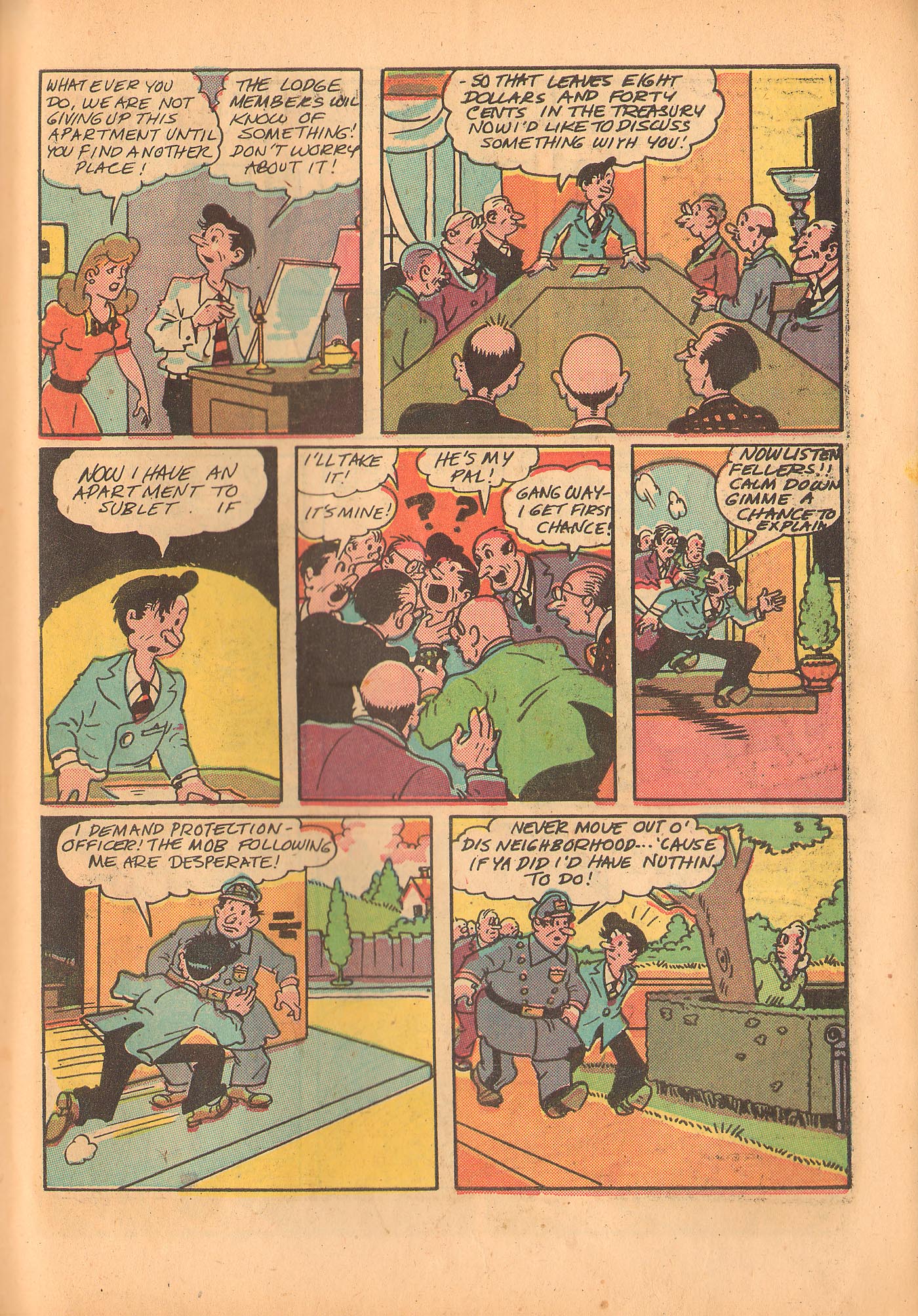 Read online Rocket Kelly (1945) comic -  Issue #4 - 41