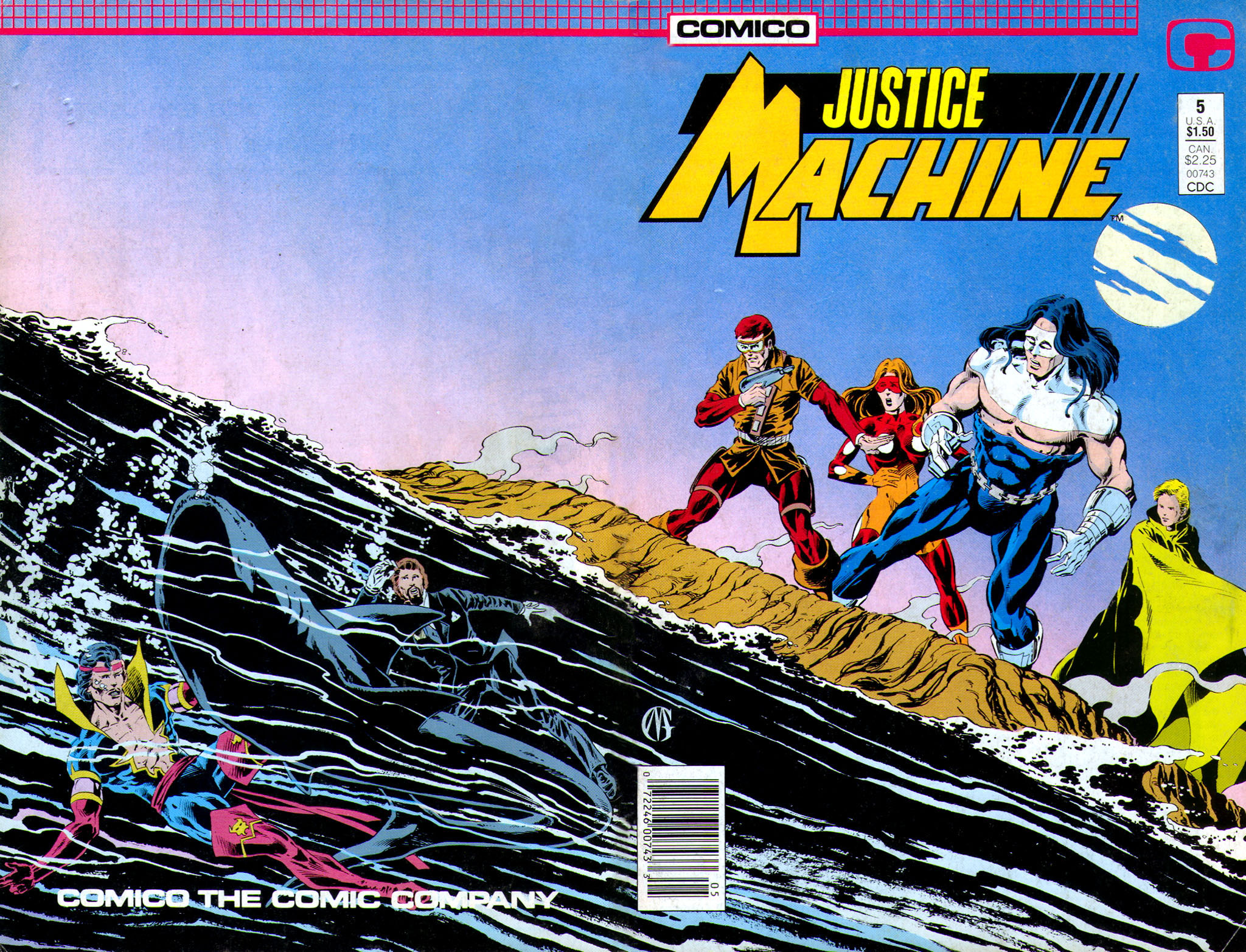 Read online Justice Machine comic -  Issue #5 - 1