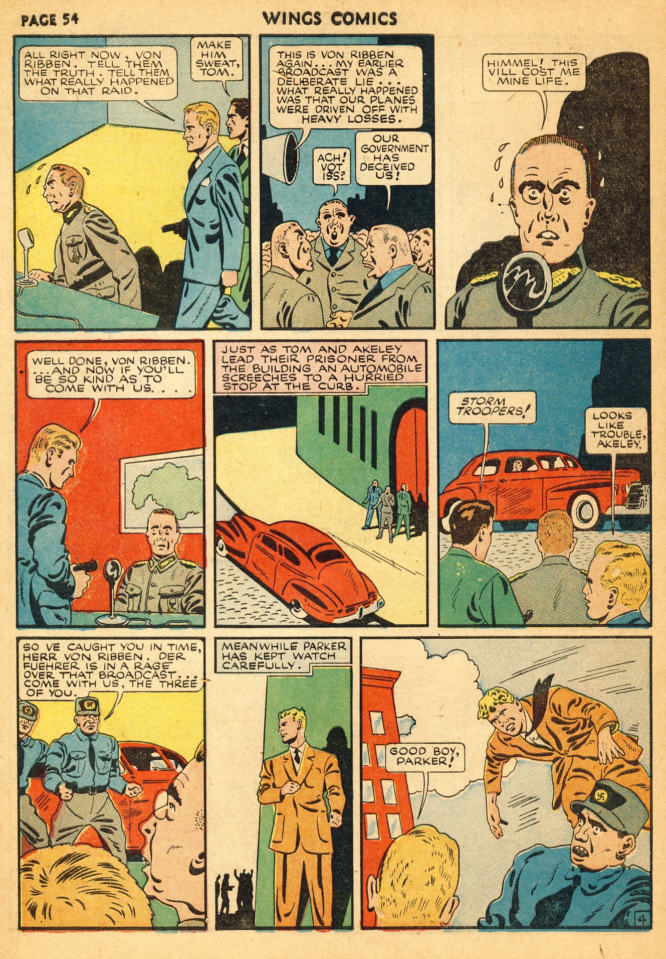 Read online Wings Comics comic -  Issue #14 - 57