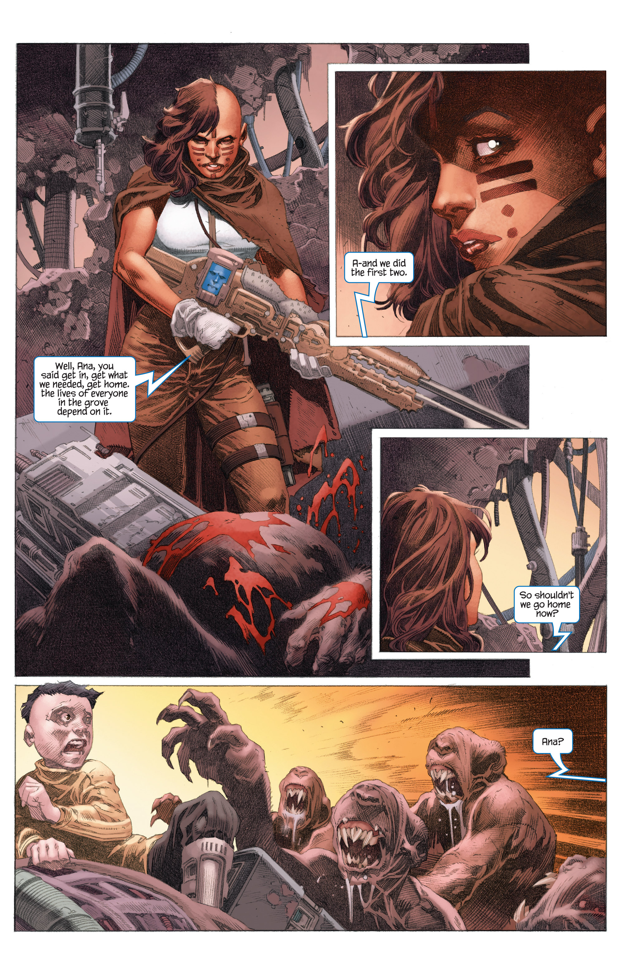 Read online 4001 A.D.: War Mother comic -  Issue #4001 A.D.: War Mother Full - 18