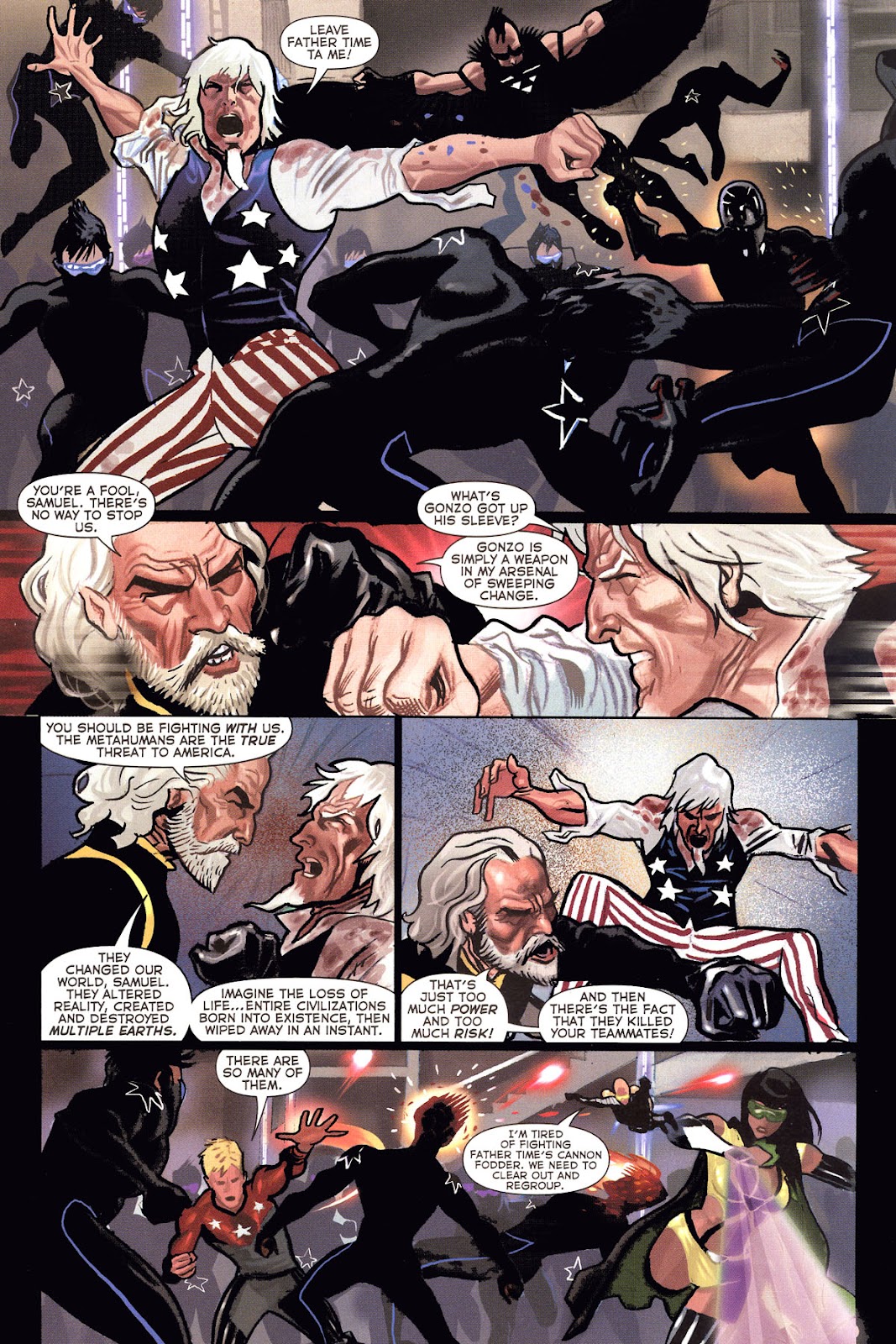 Uncle Sam and the Freedom Fighters (2006) issue 6 - Page 11