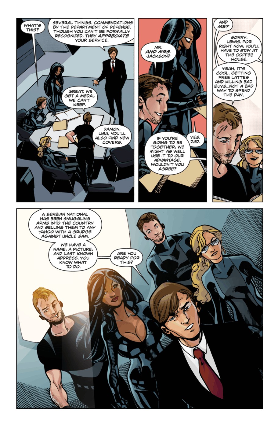 Read online Protocol: Orphans comic -  Issue #4 - 24