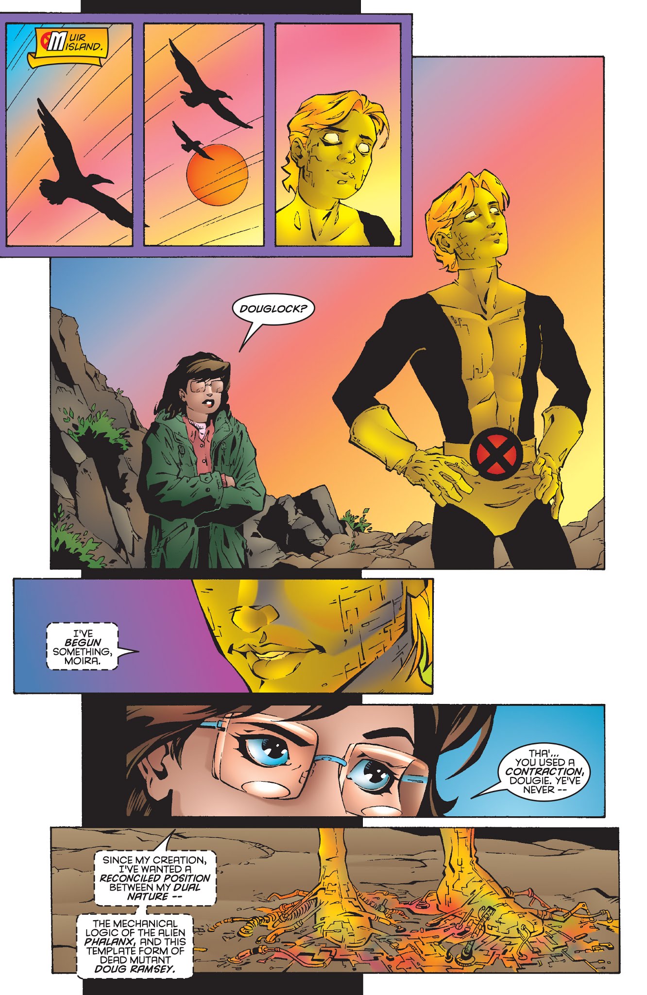 Read online Excalibur Visionaries: Warren Ellis comic -  Issue # TPB 3 (Part 1) - 32