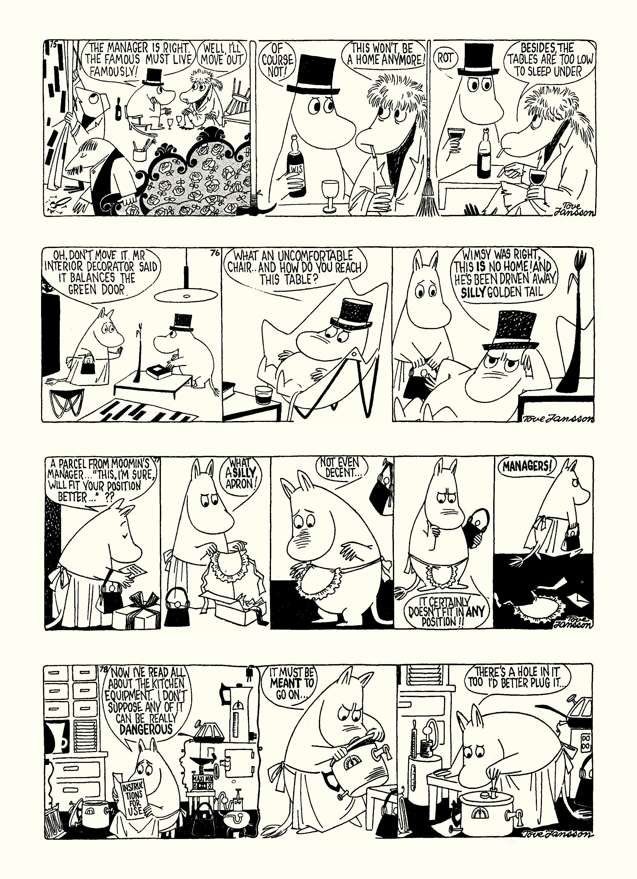 Read online Moomin: The Complete Tove Jansson Comic Strip comic -  Issue # TPB 4 - 98