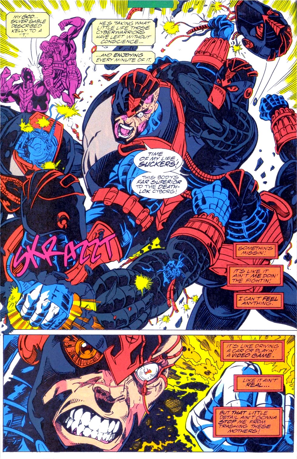 Read online Deathlok (1991) comic -  Issue #19 - 9