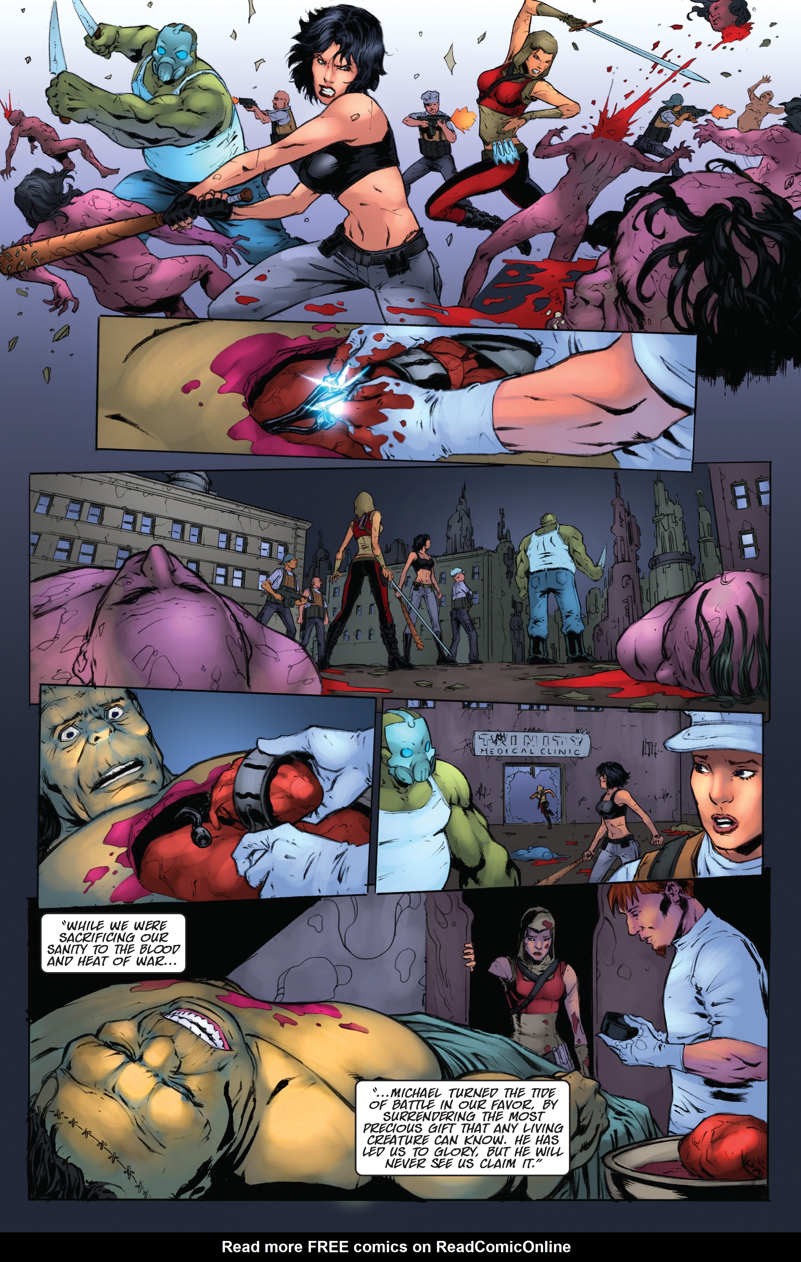 Read online Hack/Slash/Eva Monster's Ball comic -  Issue #4 - 12