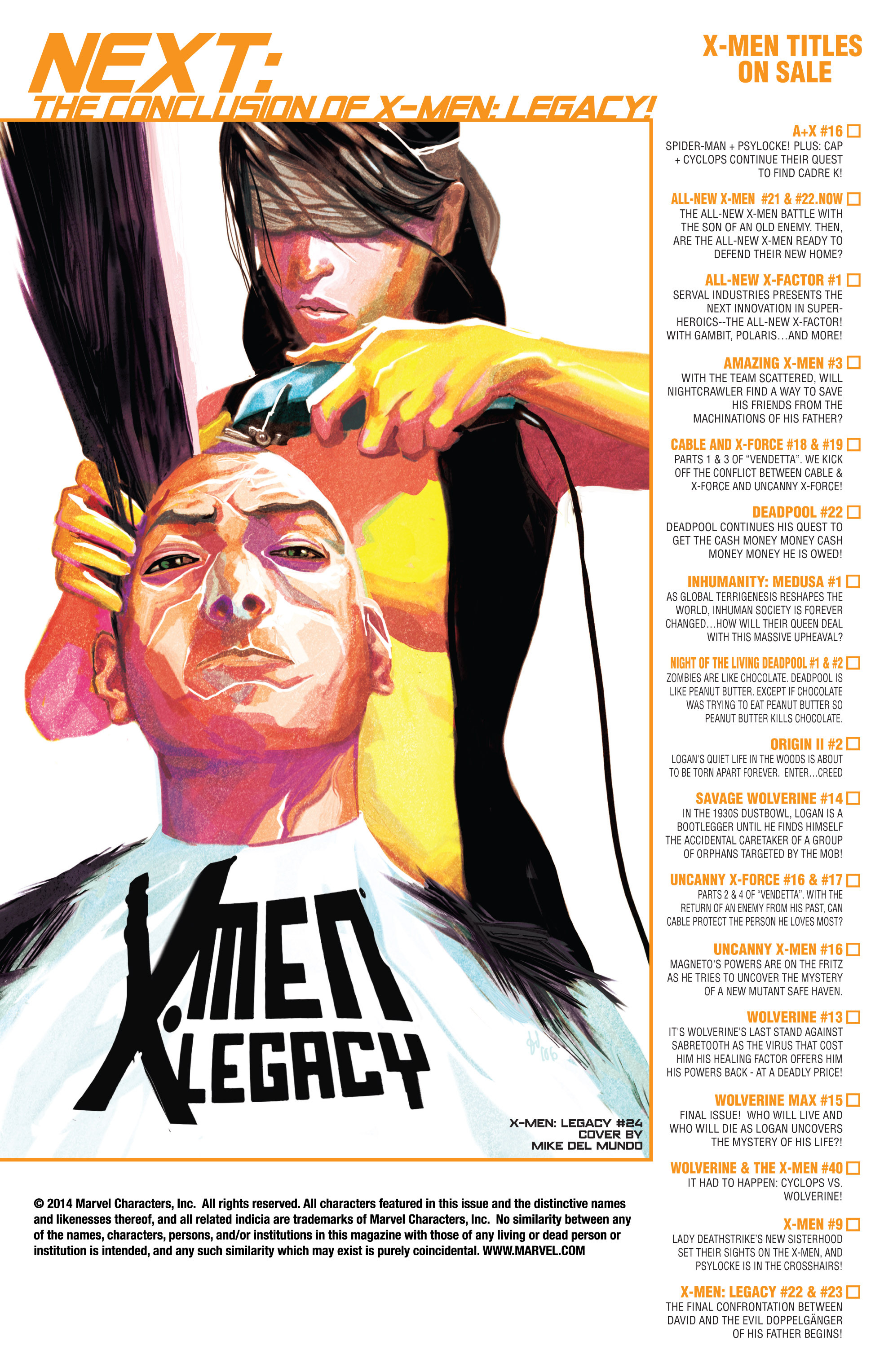 Read online X-Men: Legacy comic -  Issue #23 - 20