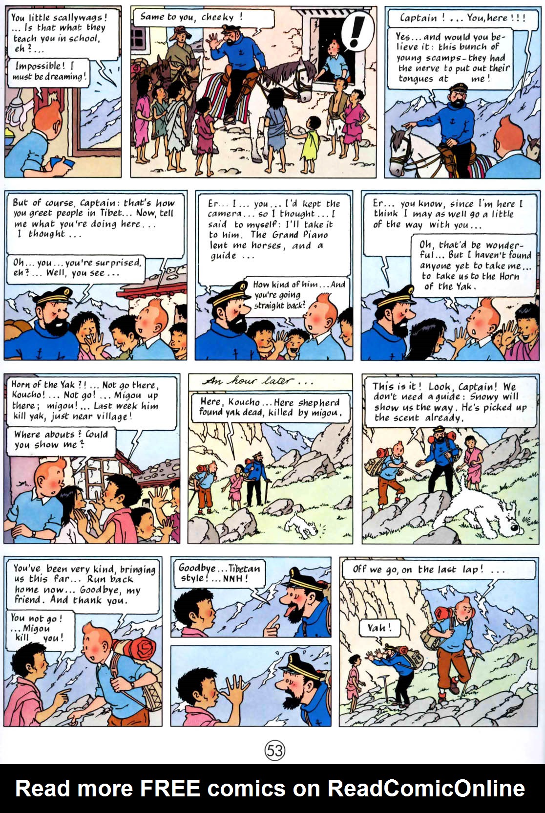The Adventures of Tintin #20 #20 - English 57