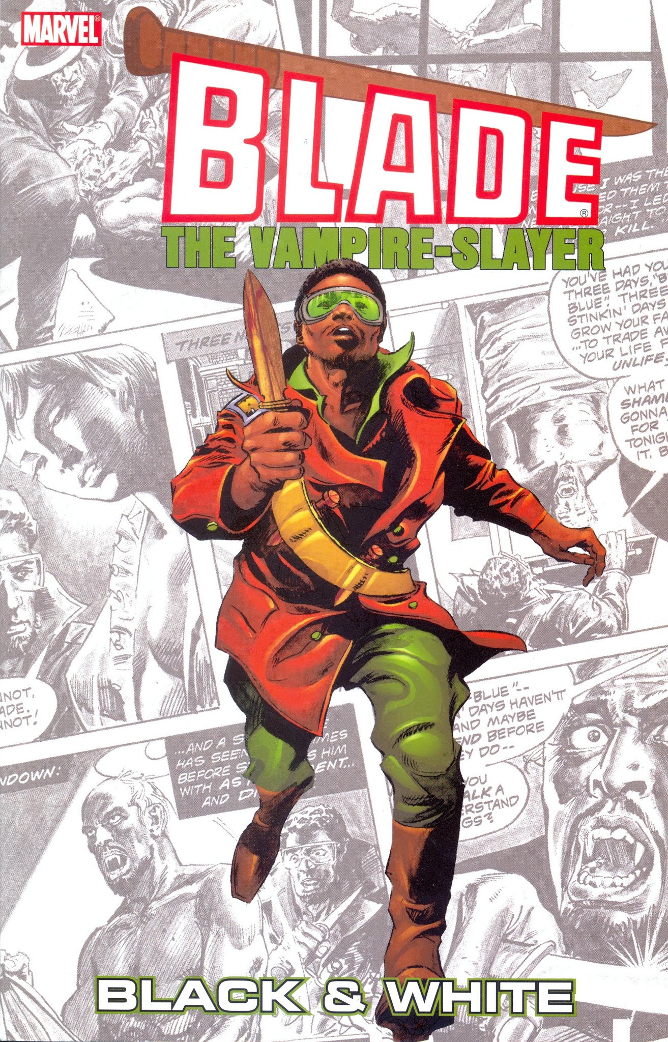 Read online Blade: Black & White comic -  Issue # TPB - 1