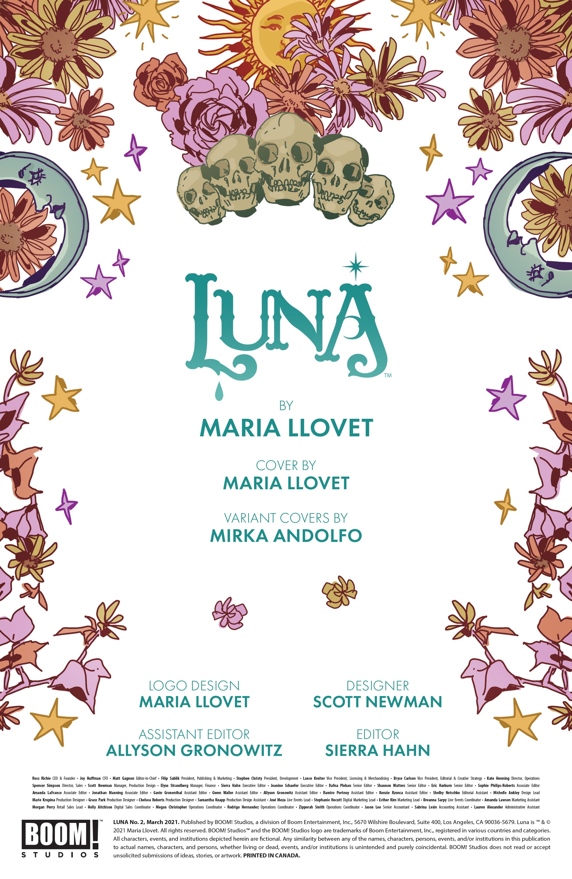 Read online Luna comic -  Issue #2 - 2