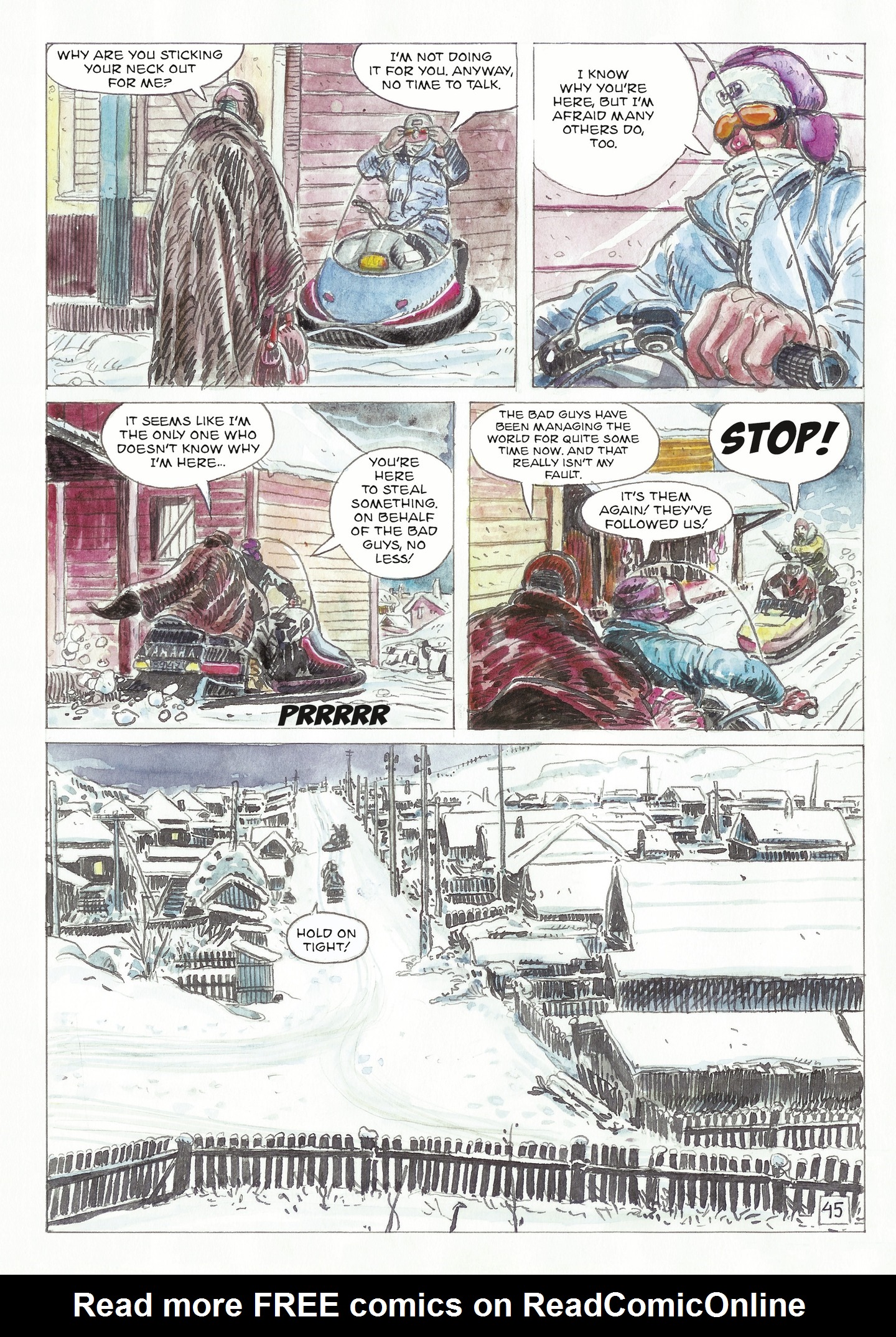 Read online The Man With the Bear comic -  Issue #1 - 47