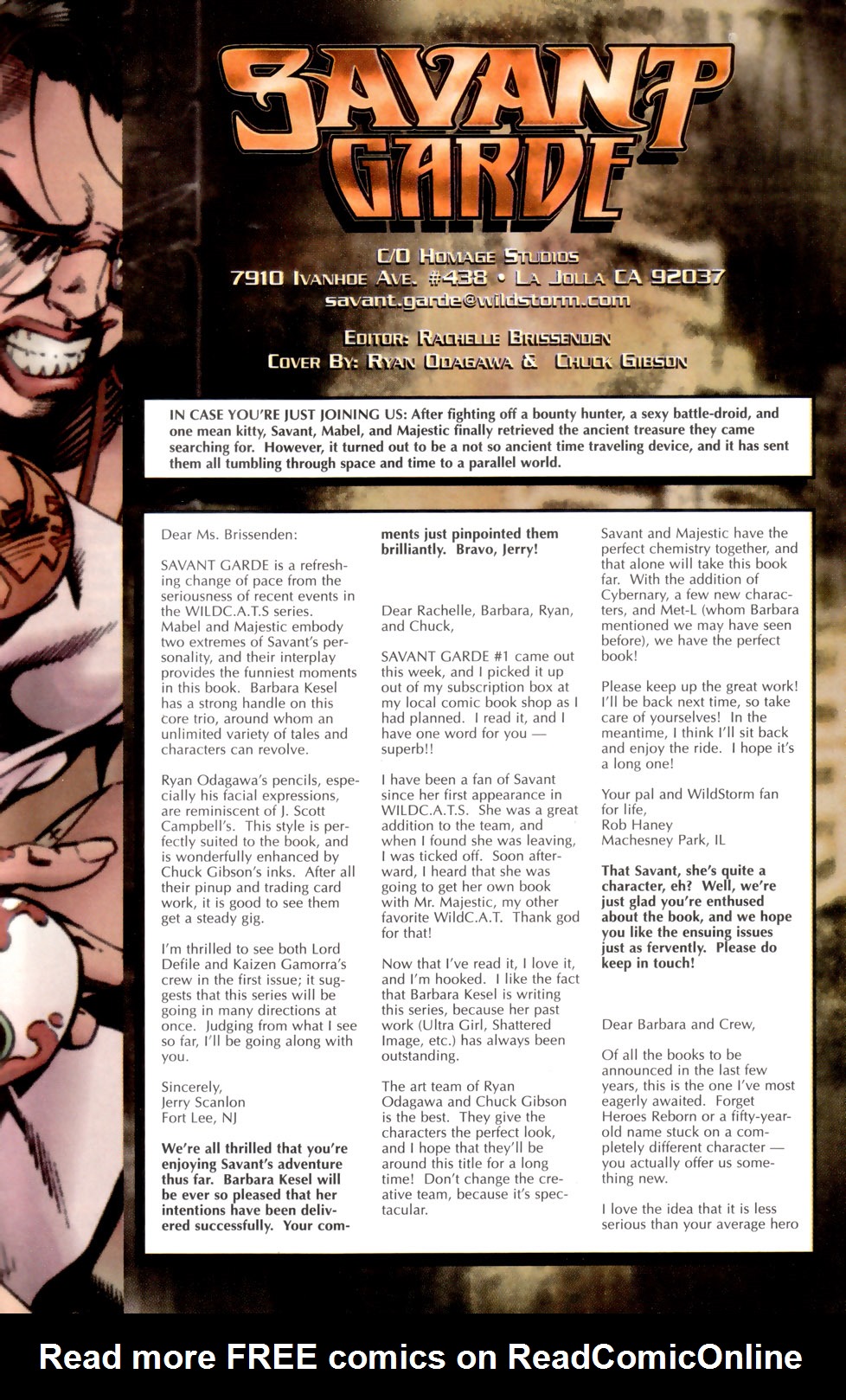 Read online Savant Garde comic -  Issue #3 - 23