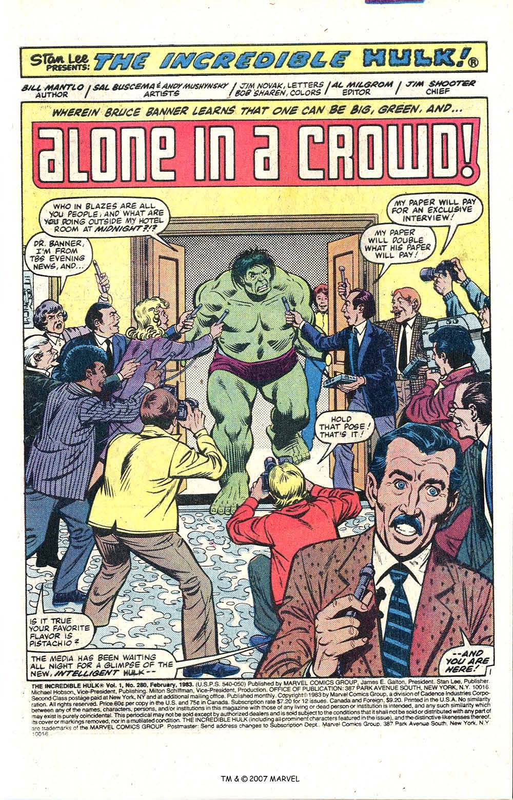 Read online The Incredible Hulk (1968) comic -  Issue #280 - 3