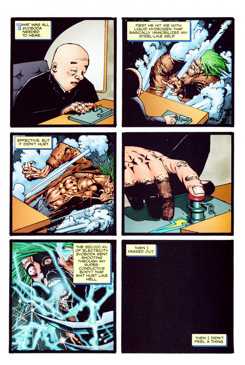 Read online The Razor's Edge comic -  Issue #1 - 19