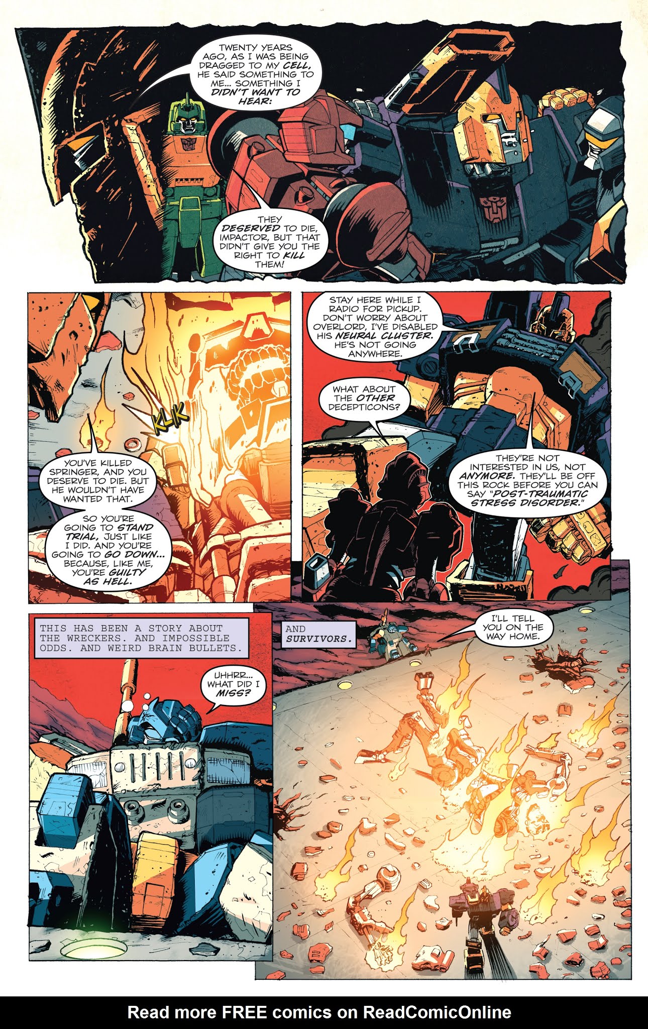 Read online Transformers: The Wreckers Saga comic -  Issue # TPB (Part 2) - 22