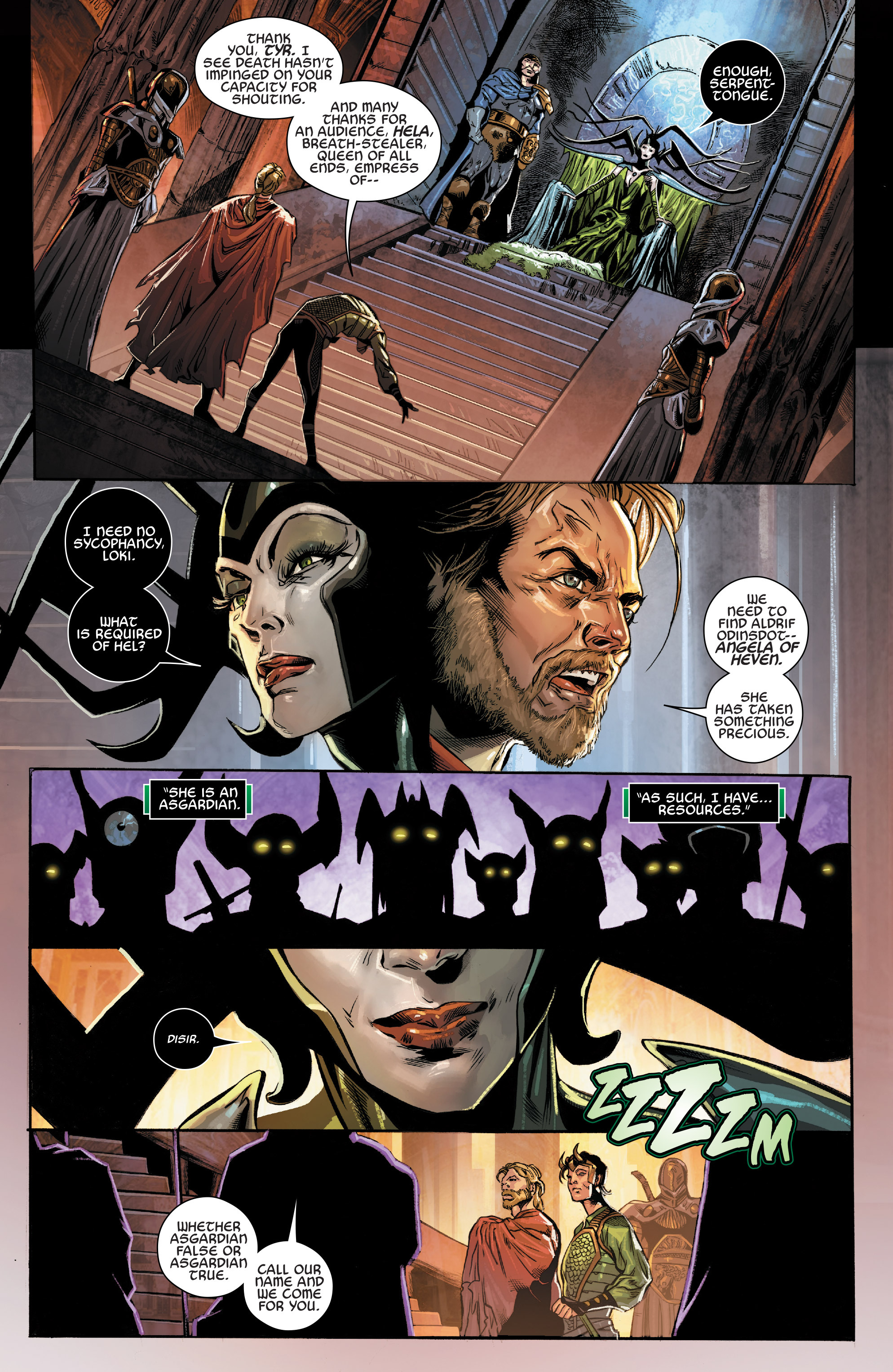 Read online Angela: Asgard's Assassin comic -  Issue #3 - 21