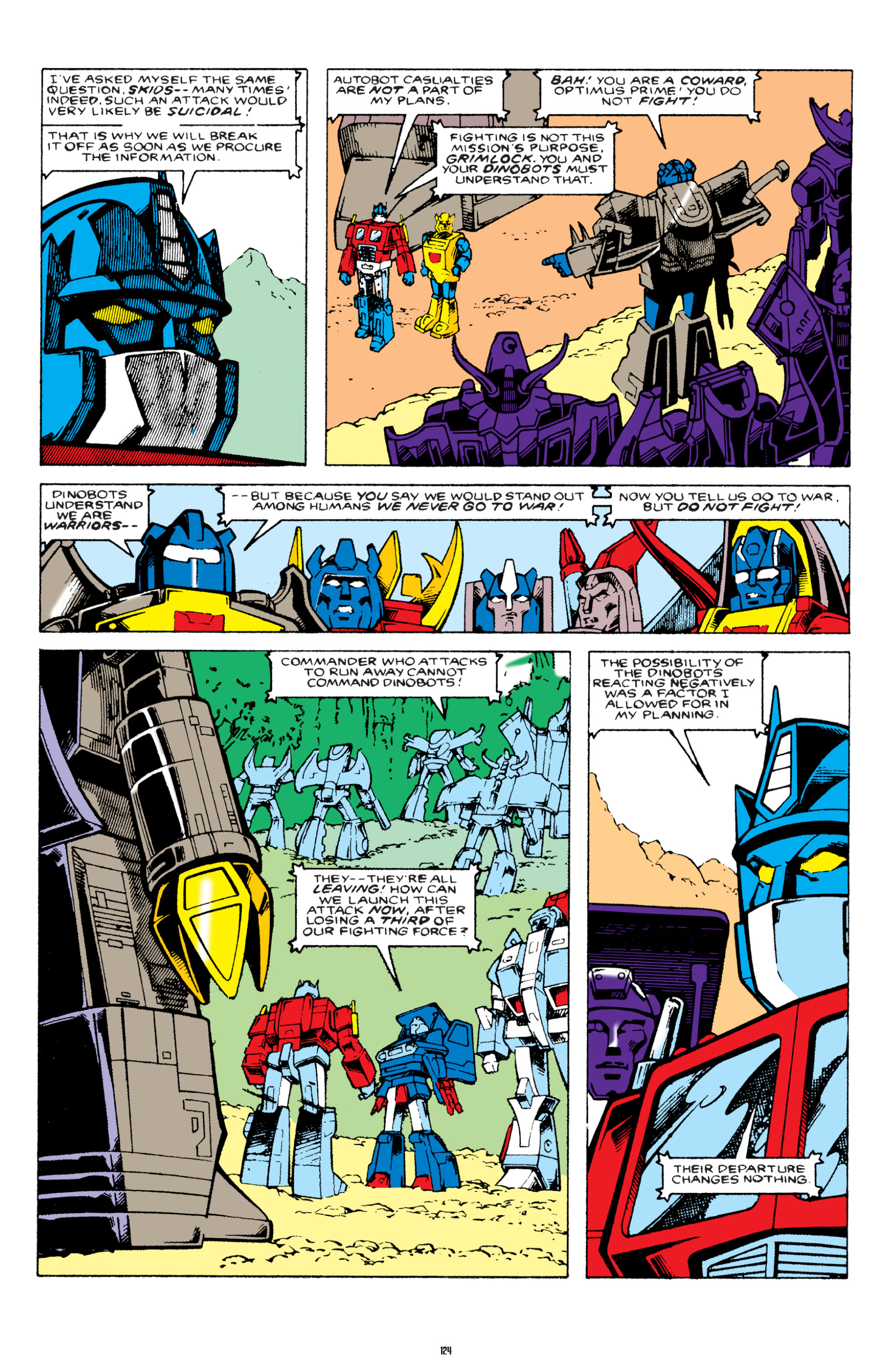 Read online The Transformers Classics comic -  Issue # TPB 2 - 125