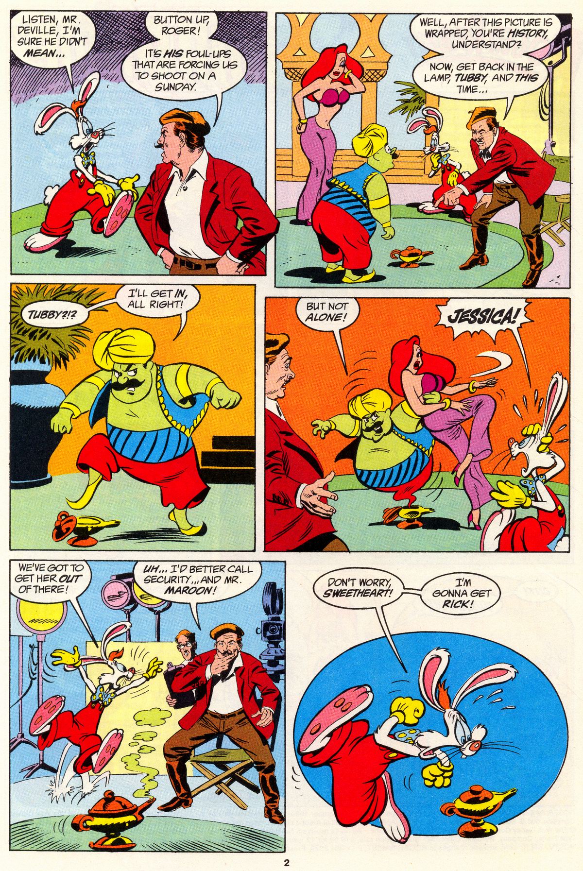 Read online Roger Rabbit comic -  Issue #7 - 4