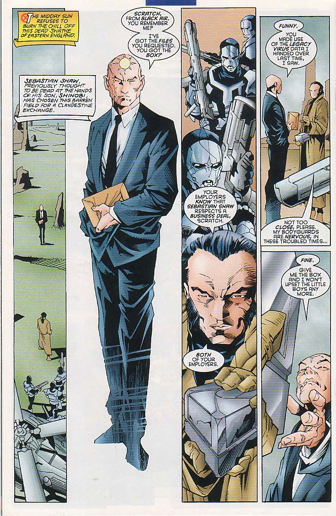Read online Excalibur (1988) comic -  Issue #96 - 13