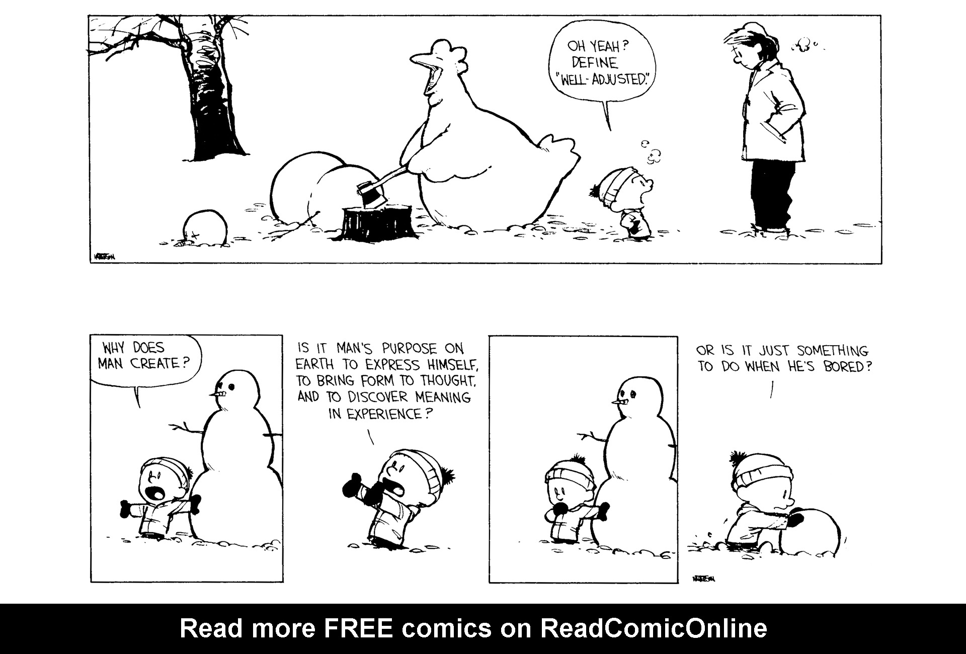 Read online Calvin and Hobbes comic -  Issue #10 - 129