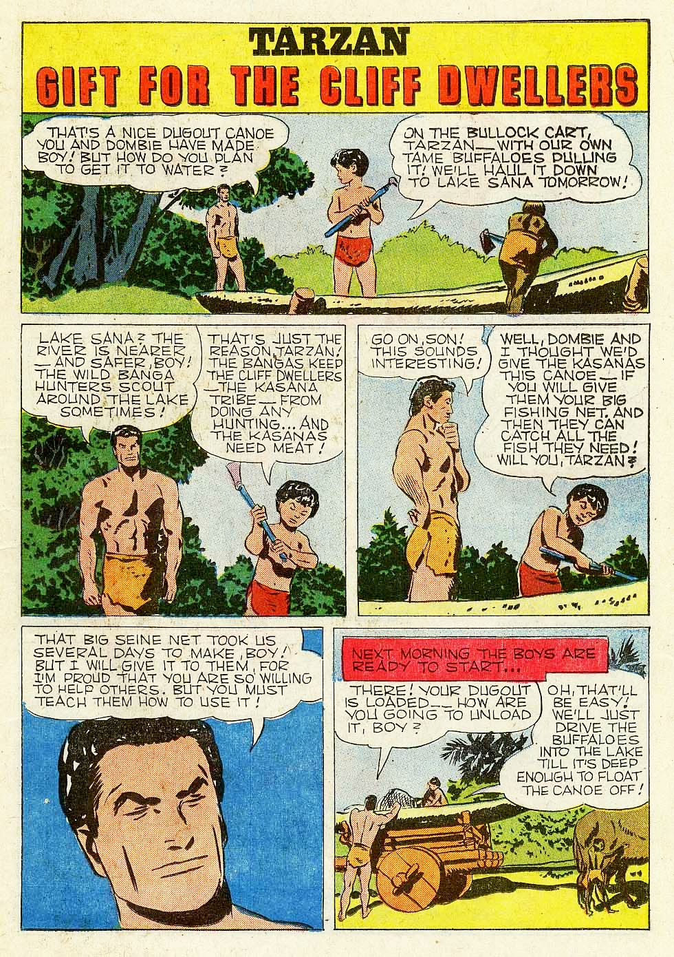 Read online Tarzan (1948) comic -  Issue #122 - 19