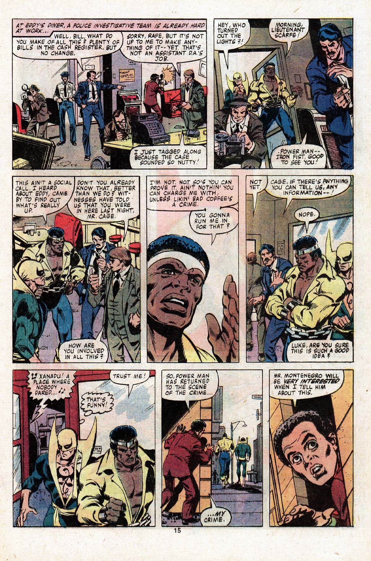 Read online Power Man and Iron Fist (1978) comic -  Issue #71 - 13