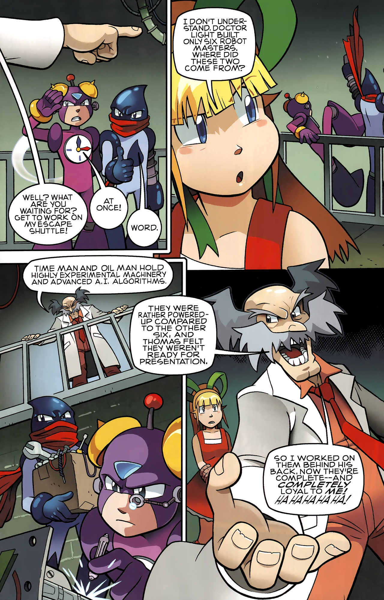 Read online Mega Man comic -  Issue #6 - 11