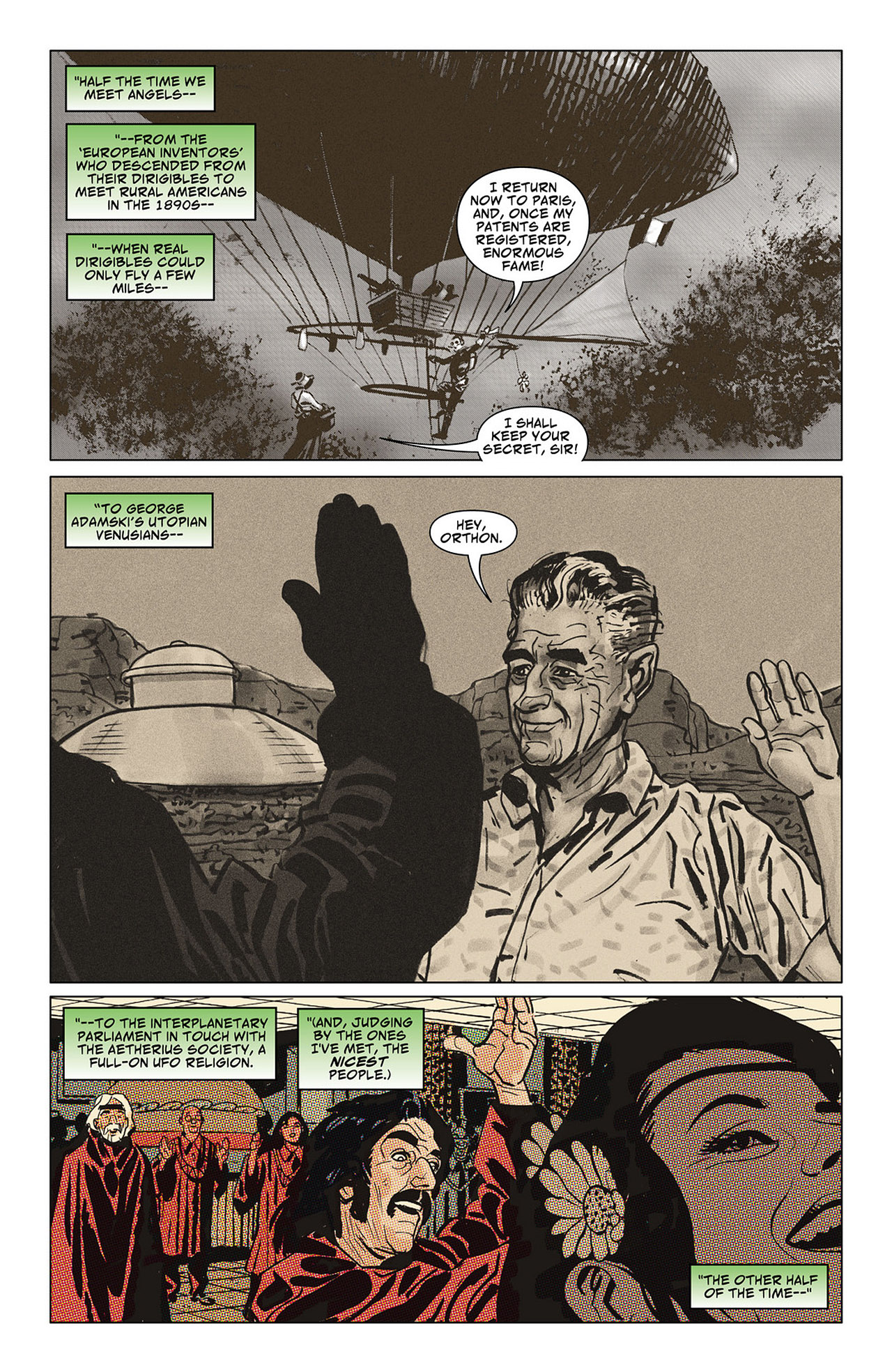 Read online Saucer Country comic -  Issue #6 - 9