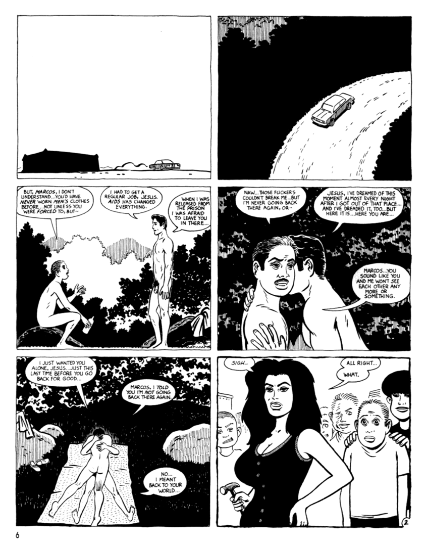 Read online Love and Rockets (1982) comic -  Issue #42 - 8