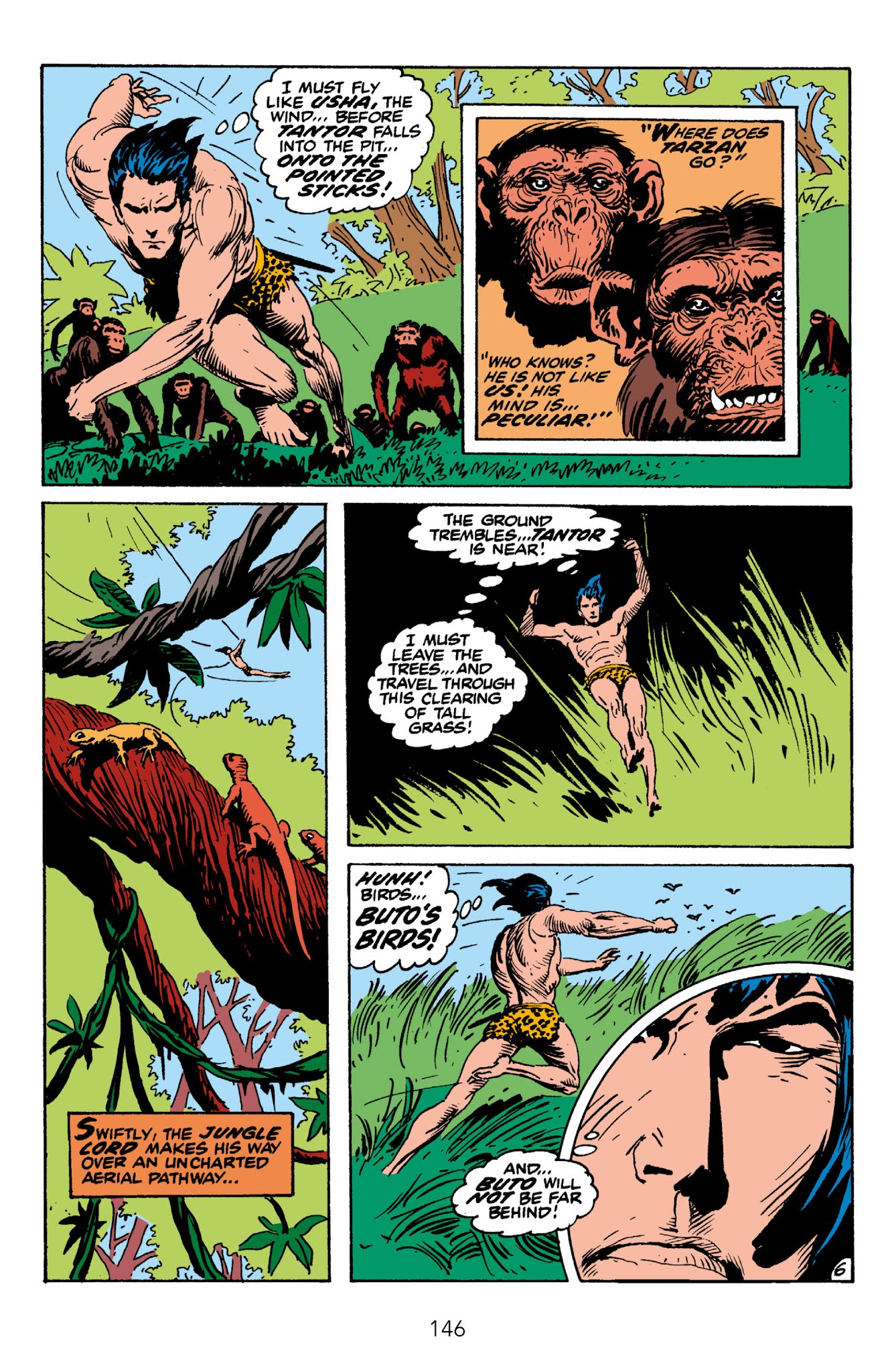 Read online Edgar Rice Burroughs' Tarzan The Joe Kubert Years comic -  Issue # TPB 1 (Part 2) - 47