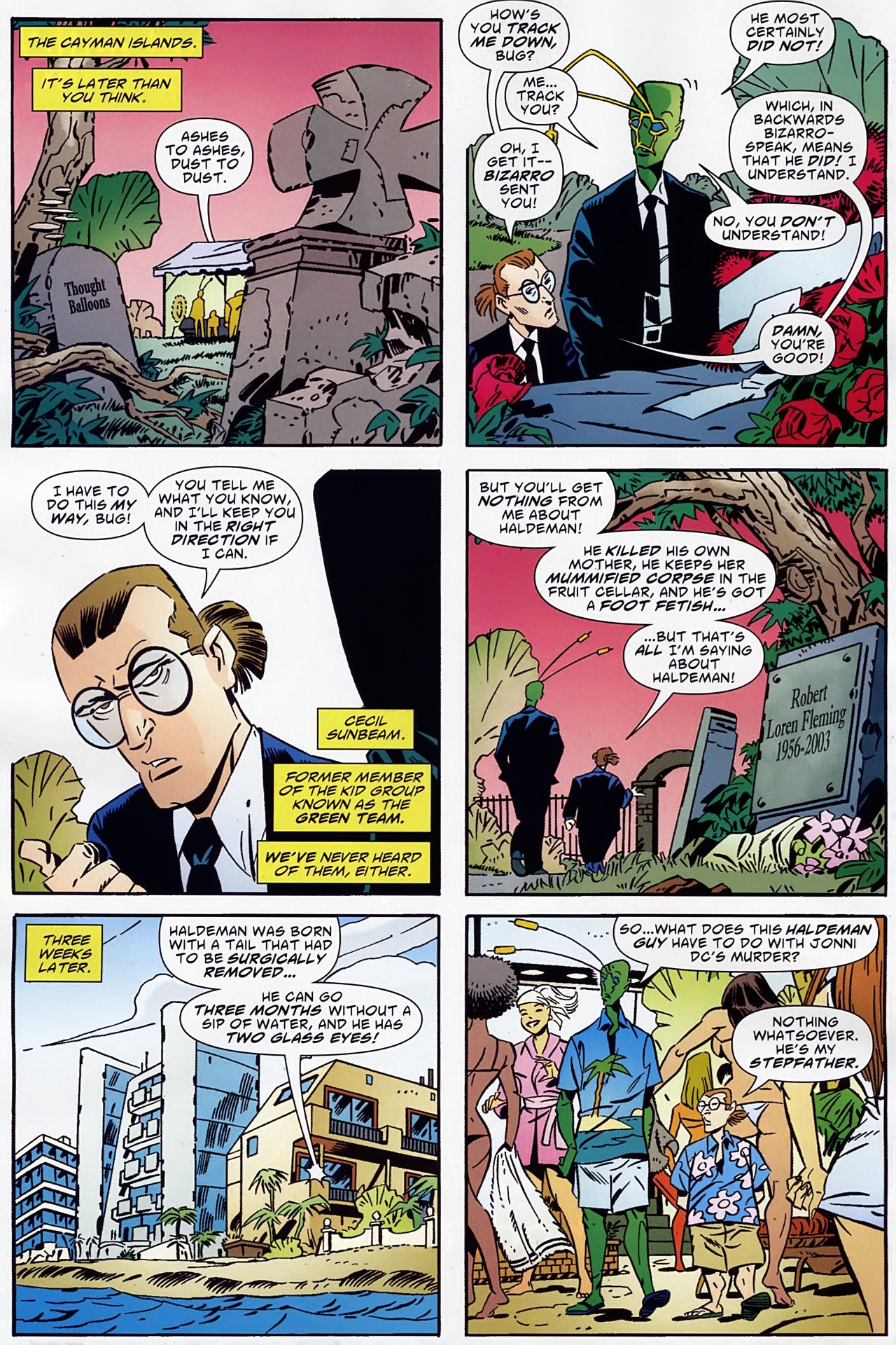 Read online Ambush Bug: Year None comic -  Issue #1 - 10