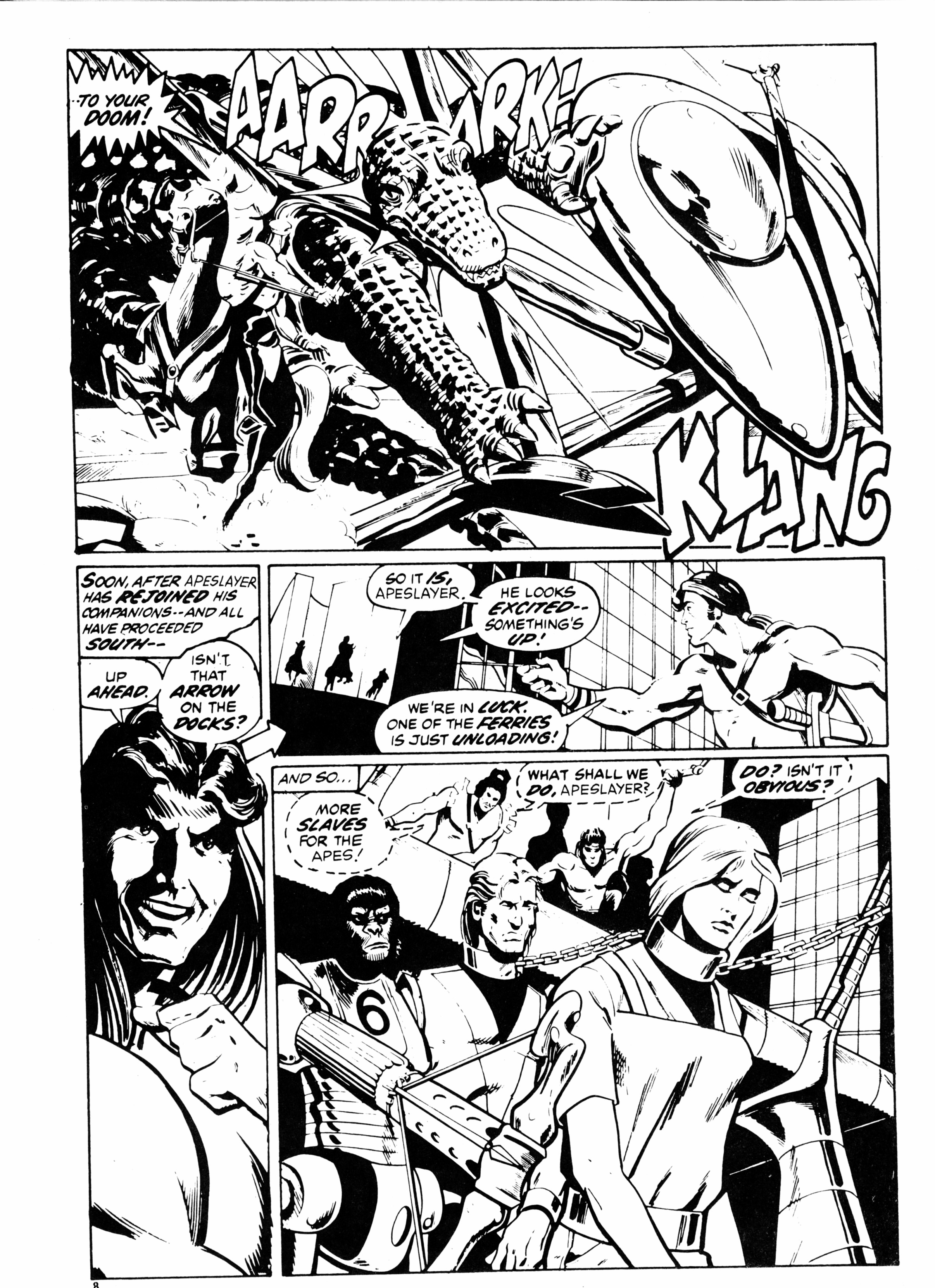 Read online Planet of the Apes (1974) comic -  Issue #25 - 8