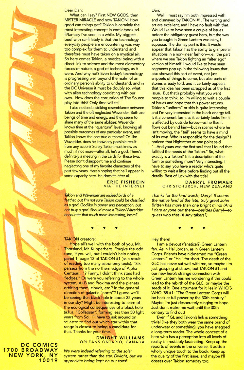 Read online Takion comic -  Issue #4 - 24