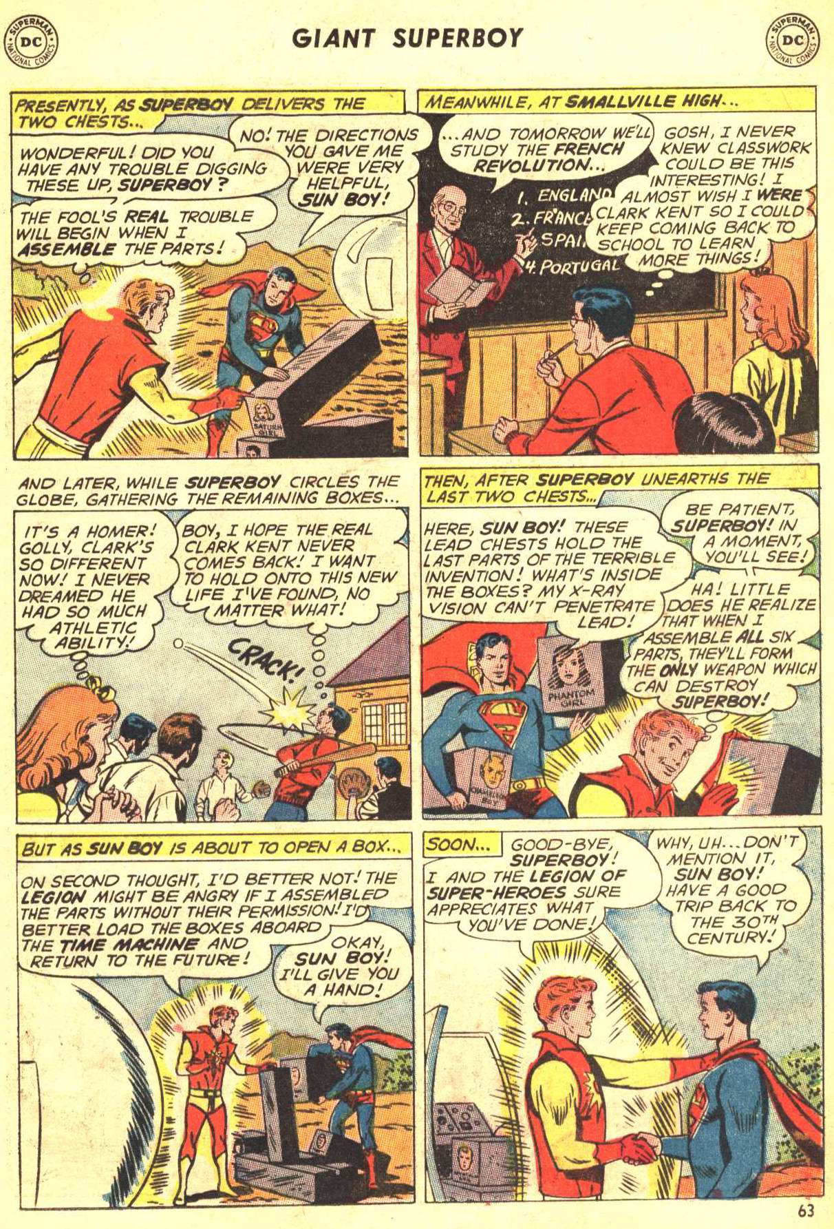 Read online Superboy (1949) comic -  Issue #147 - 59