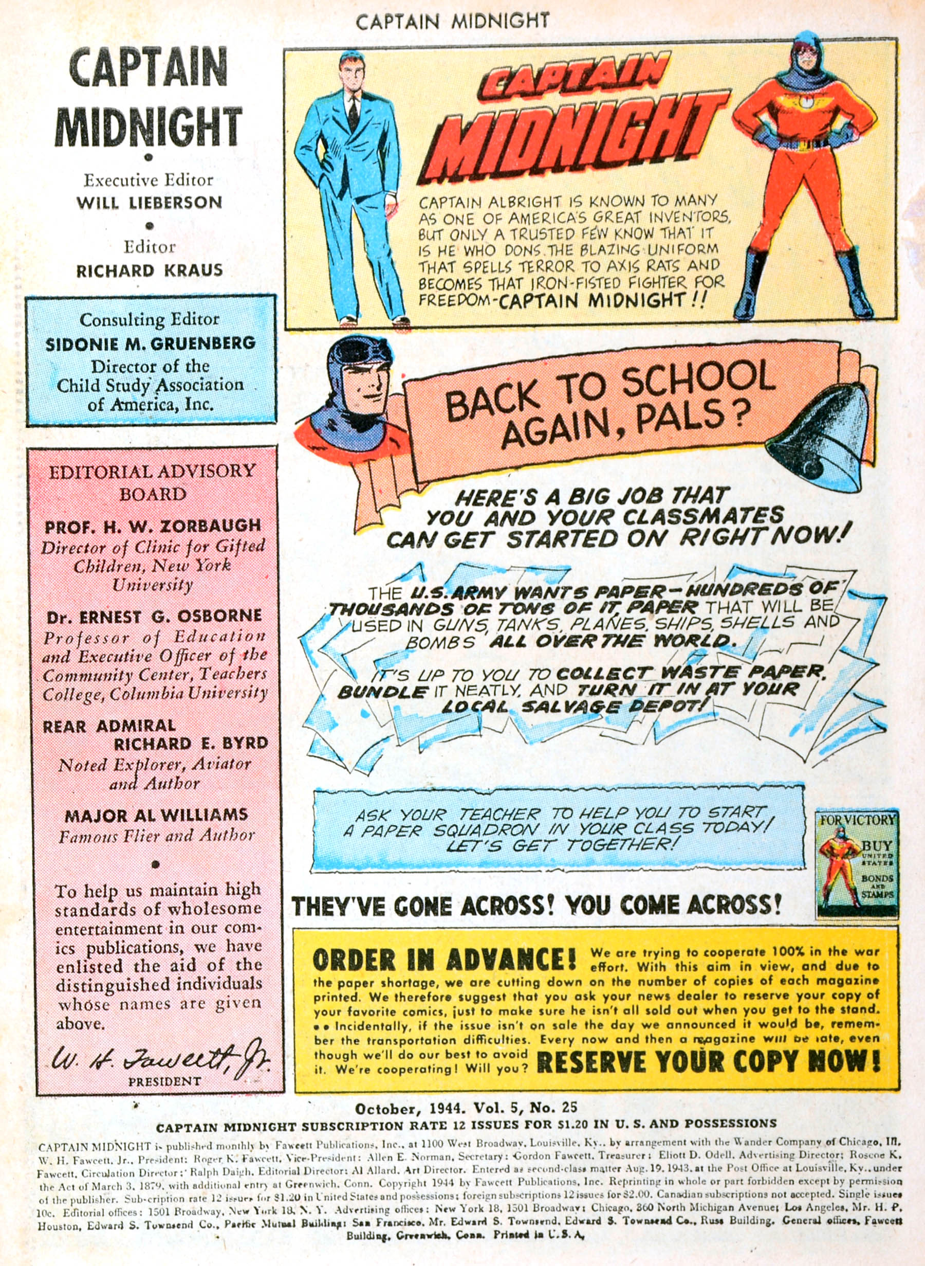 Read online Captain Midnight (1942) comic -  Issue #25 - 3