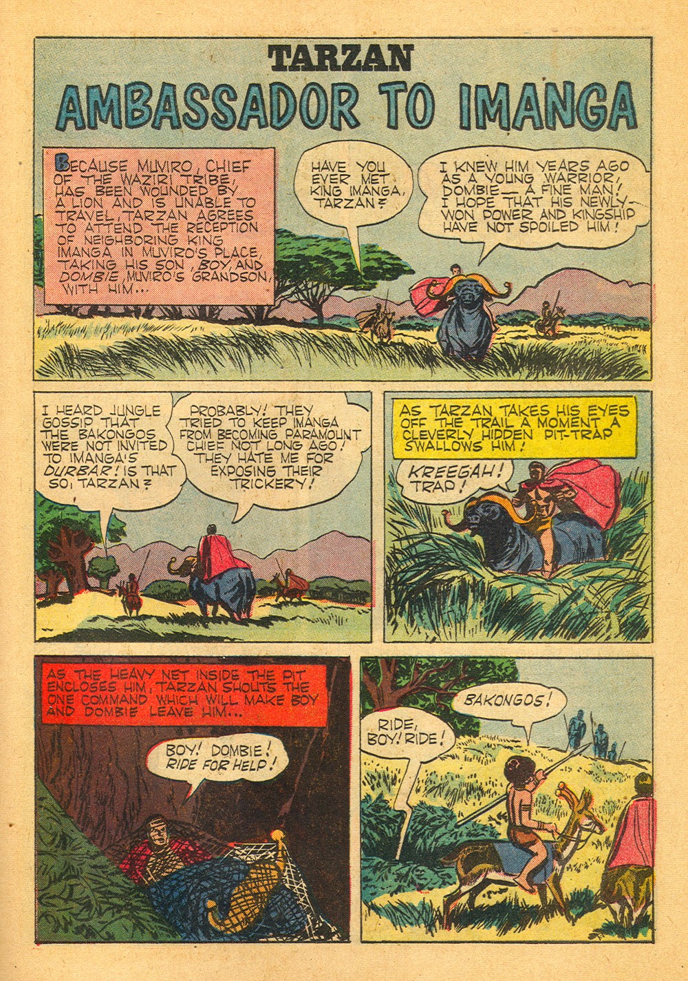 Read online Tarzan (1948) comic -  Issue #125 - 21
