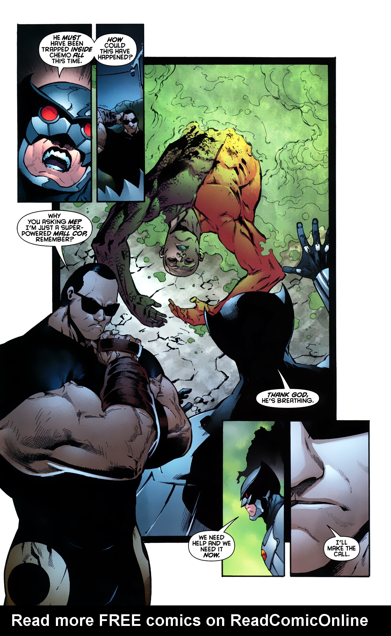 Read online The Outsiders (2009) comic -  Issue #31 - 17