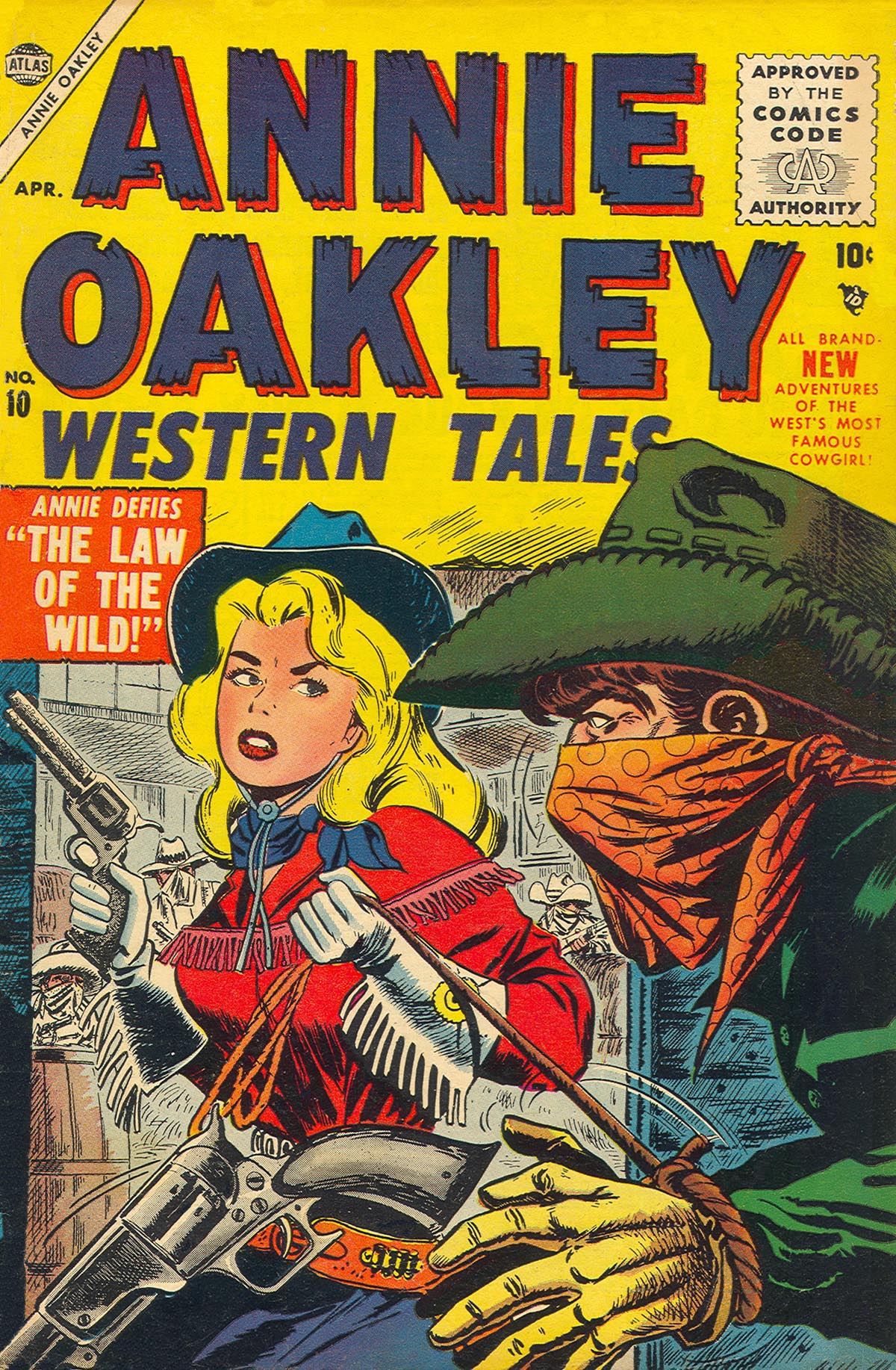 Read online Annie Oakley comic -  Issue #10 - 1