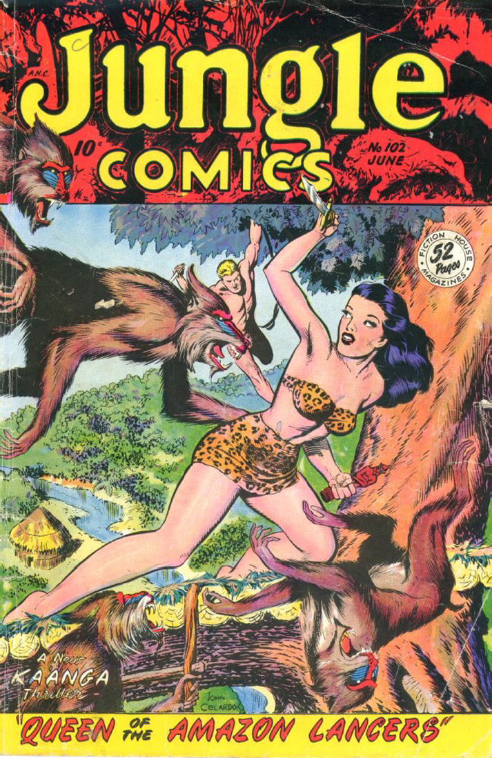 Read online Jungle Comics comic -  Issue #102 - 1