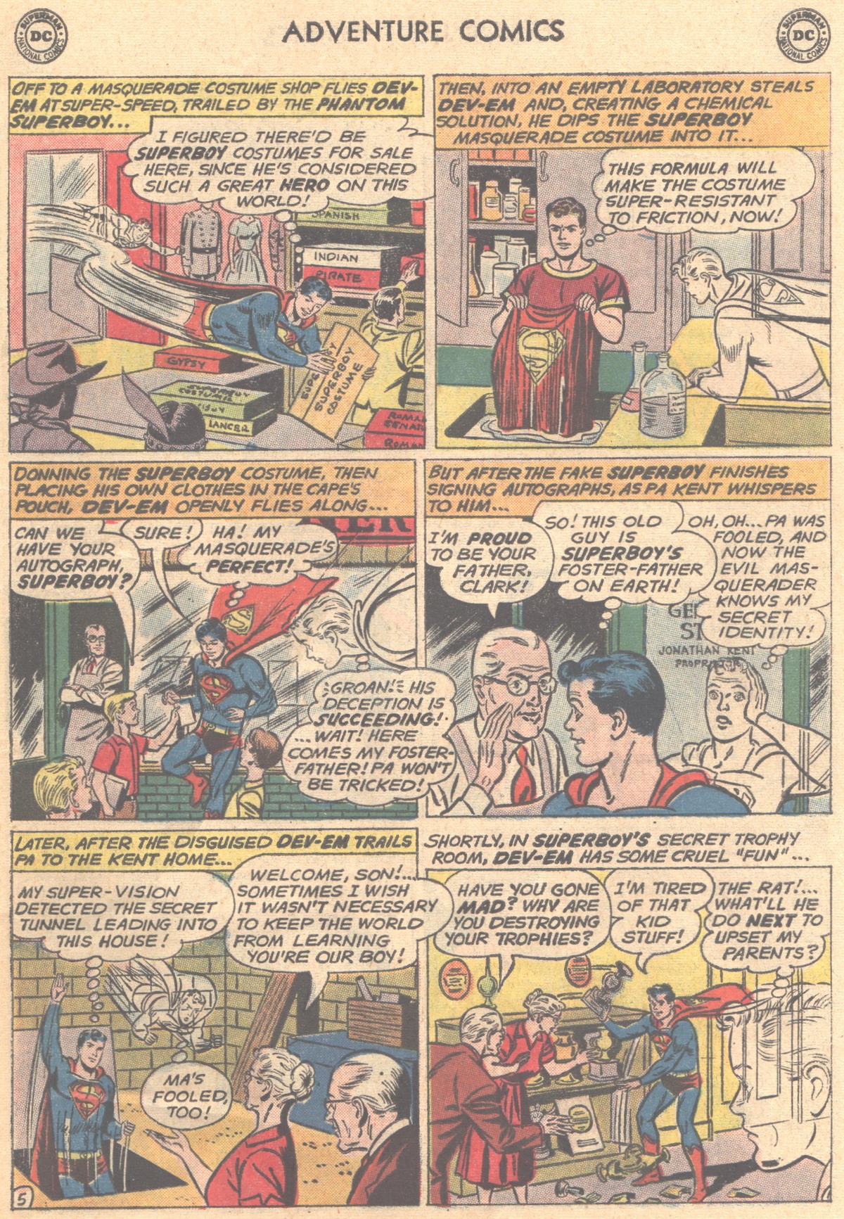 Read online Adventure Comics (1938) comic -  Issue #288 - 7