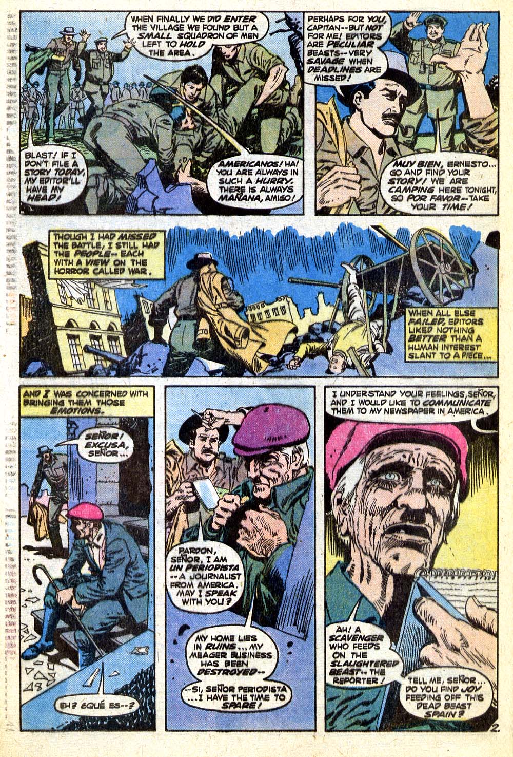 Read online Weird War Tales (1971) comic -  Issue #68 - 31