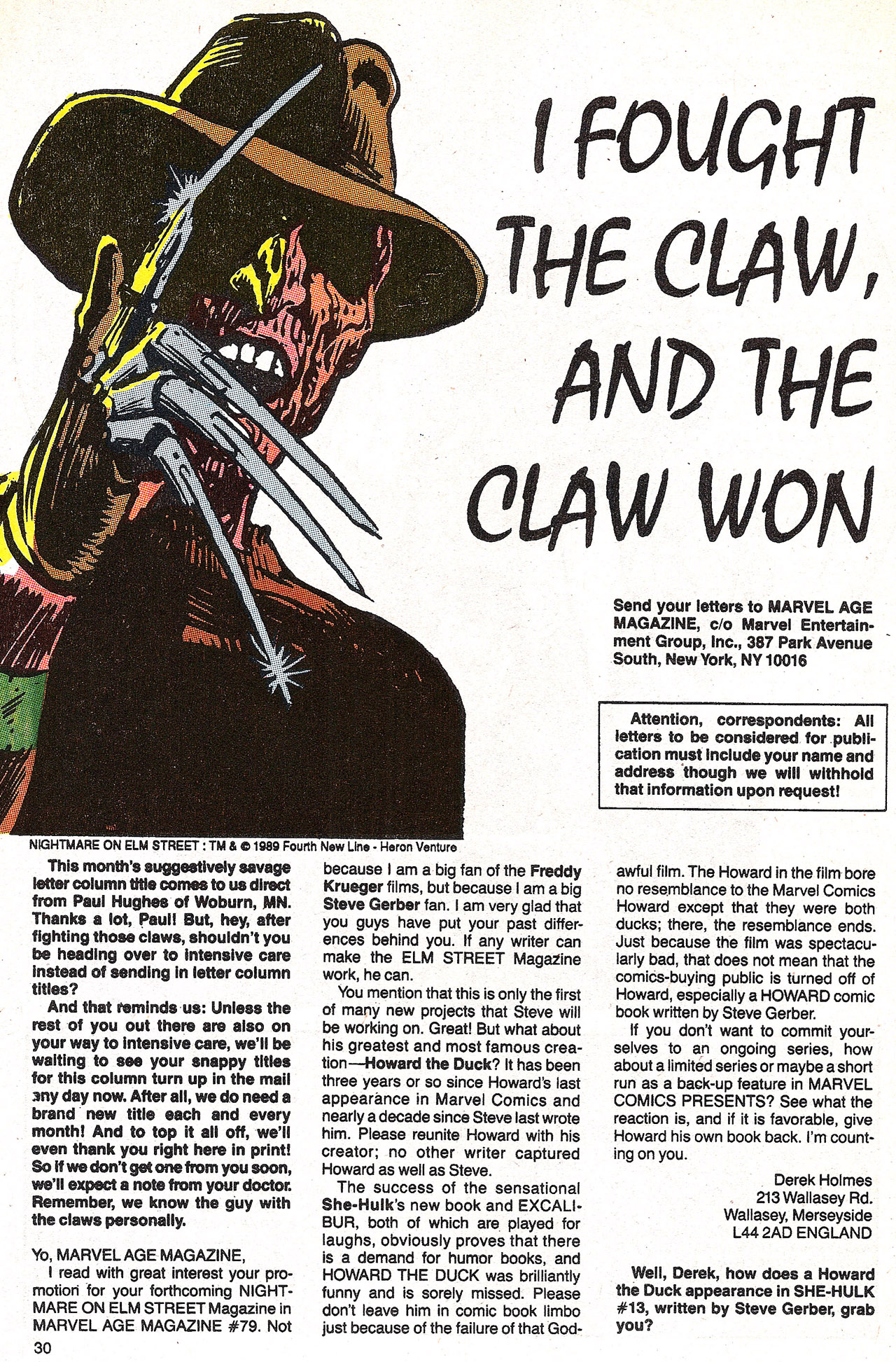 Read online Marvel Age comic -  Issue #82 - 31