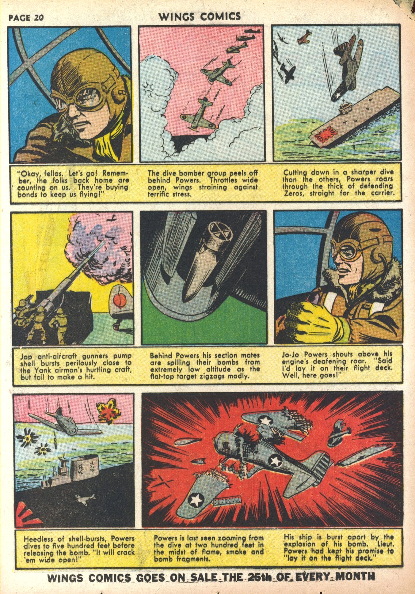 Read online Wings Comics comic -  Issue #30 - 22