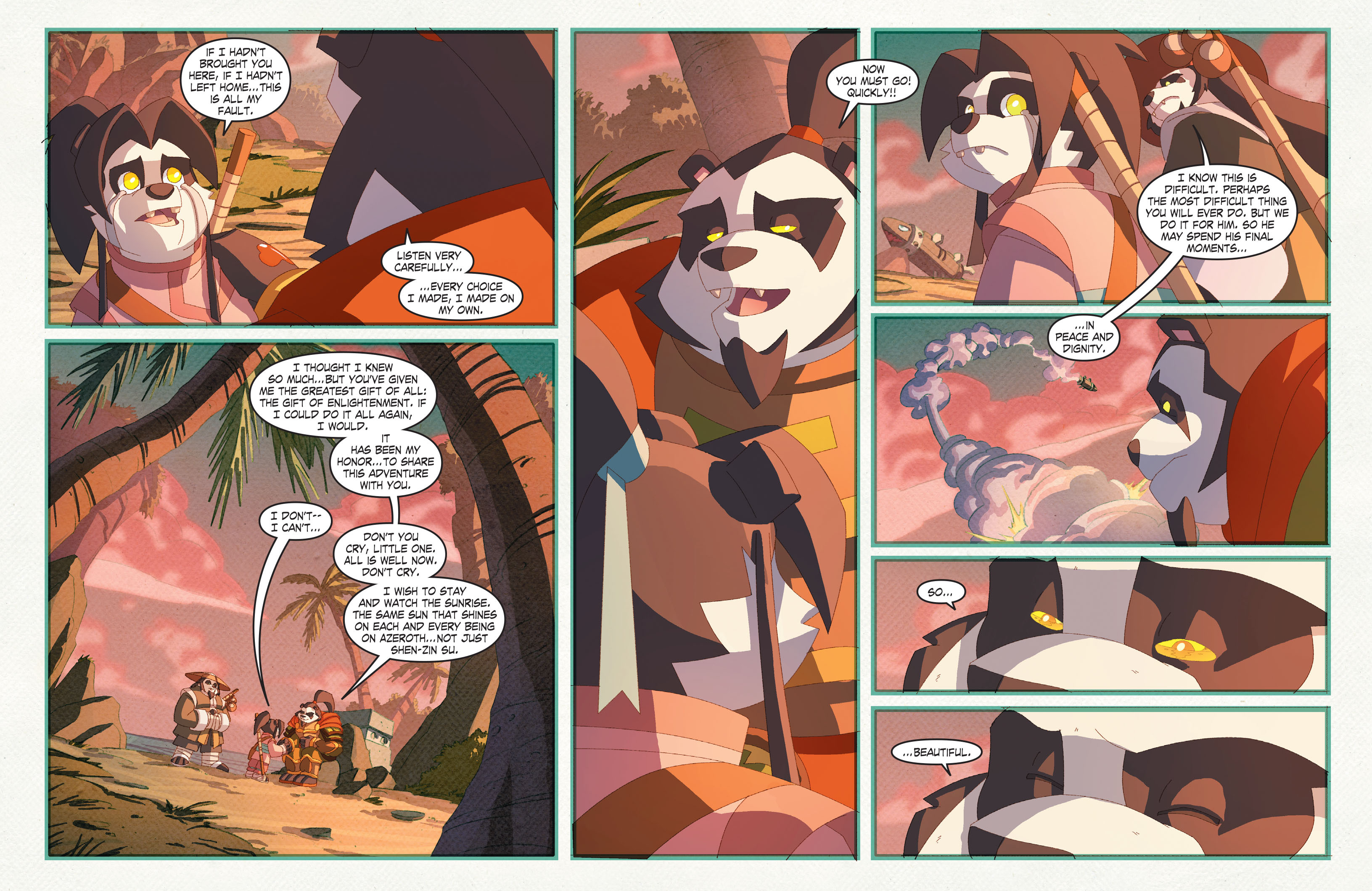 Read online World of Warcraft: Pearl of Pandaria comic -  Issue # Full - 112