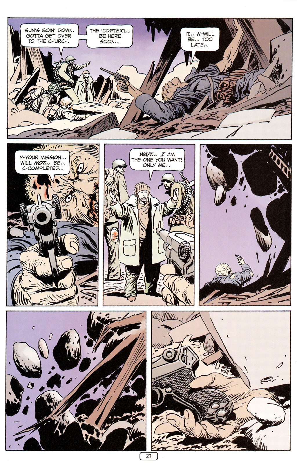 Read online Sgt. Rock: The Prophecy comic -  Issue #6 - 21