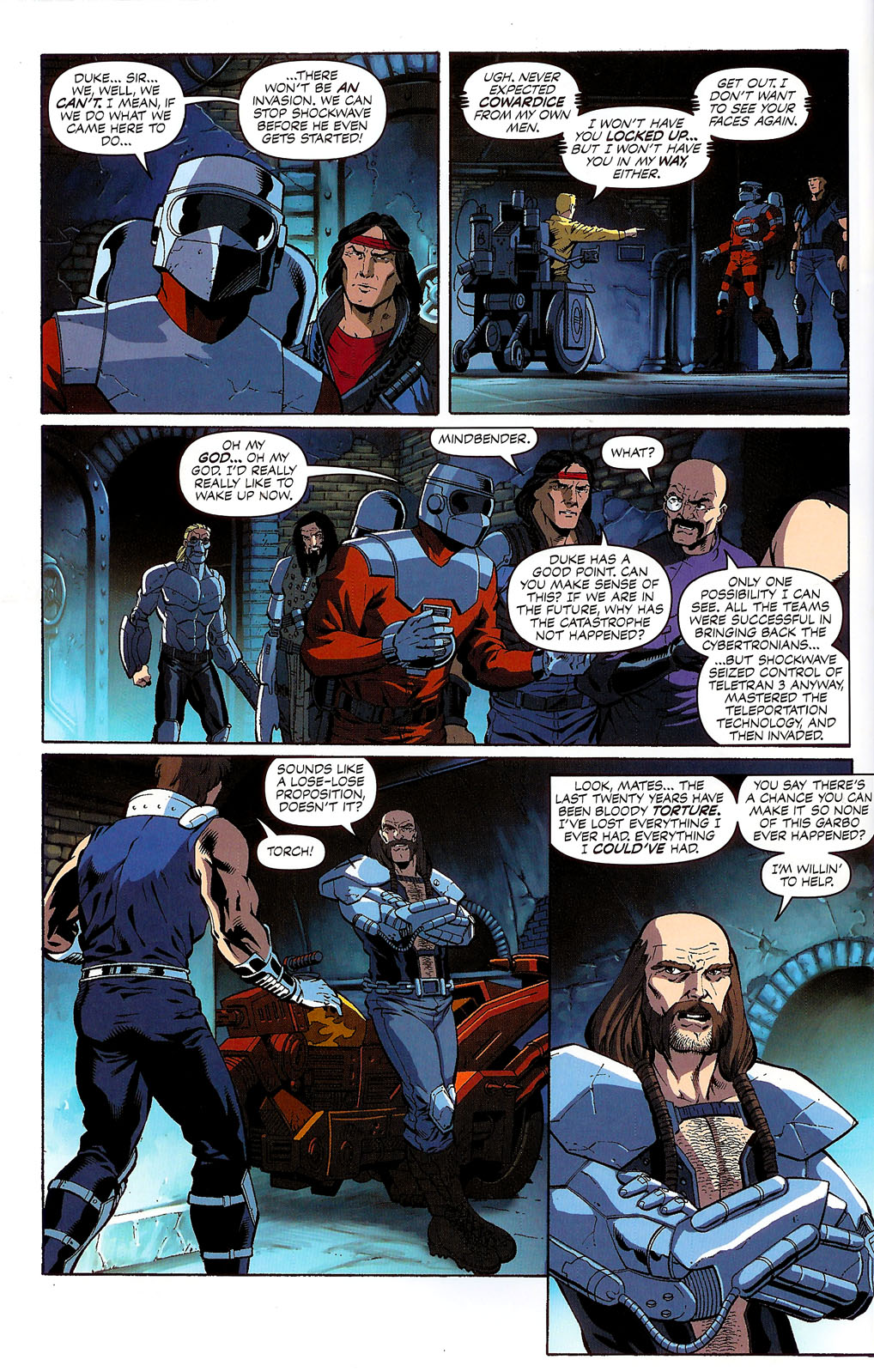 G.I. Joe vs. The Transformers II Issue #3 #4 - English 9