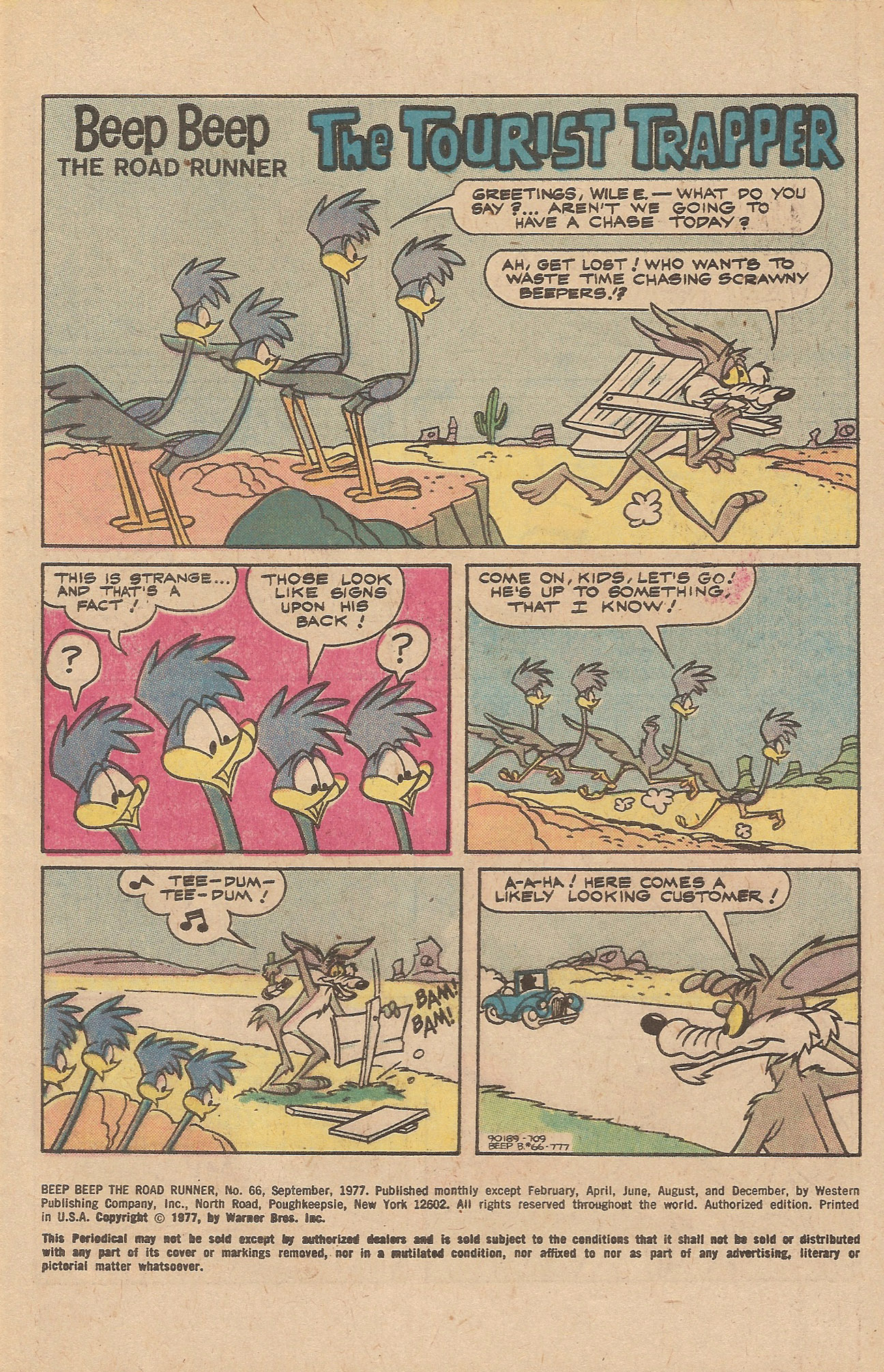 Read online Beep Beep The Road Runner comic -  Issue #66 - 3