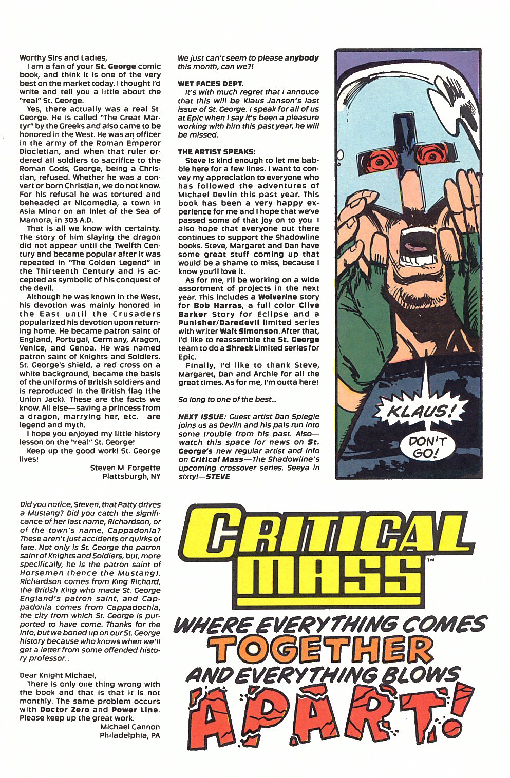 Read online St. George comic -  Issue #6 - 35