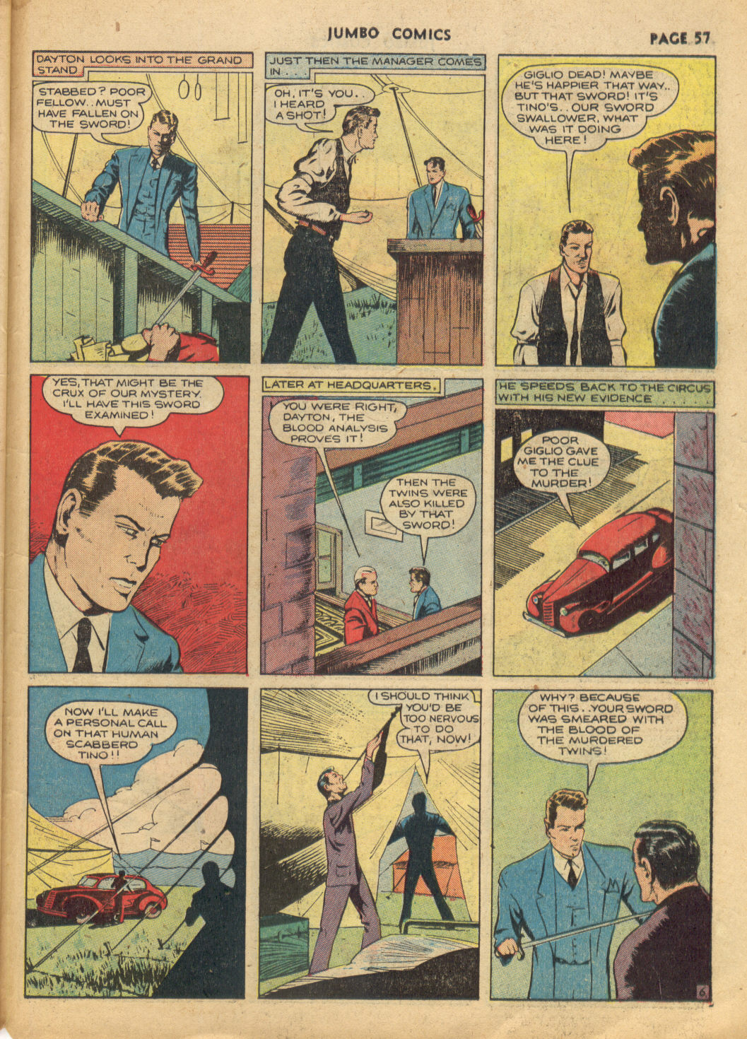 Read online Jumbo Comics comic -  Issue #24 - 59