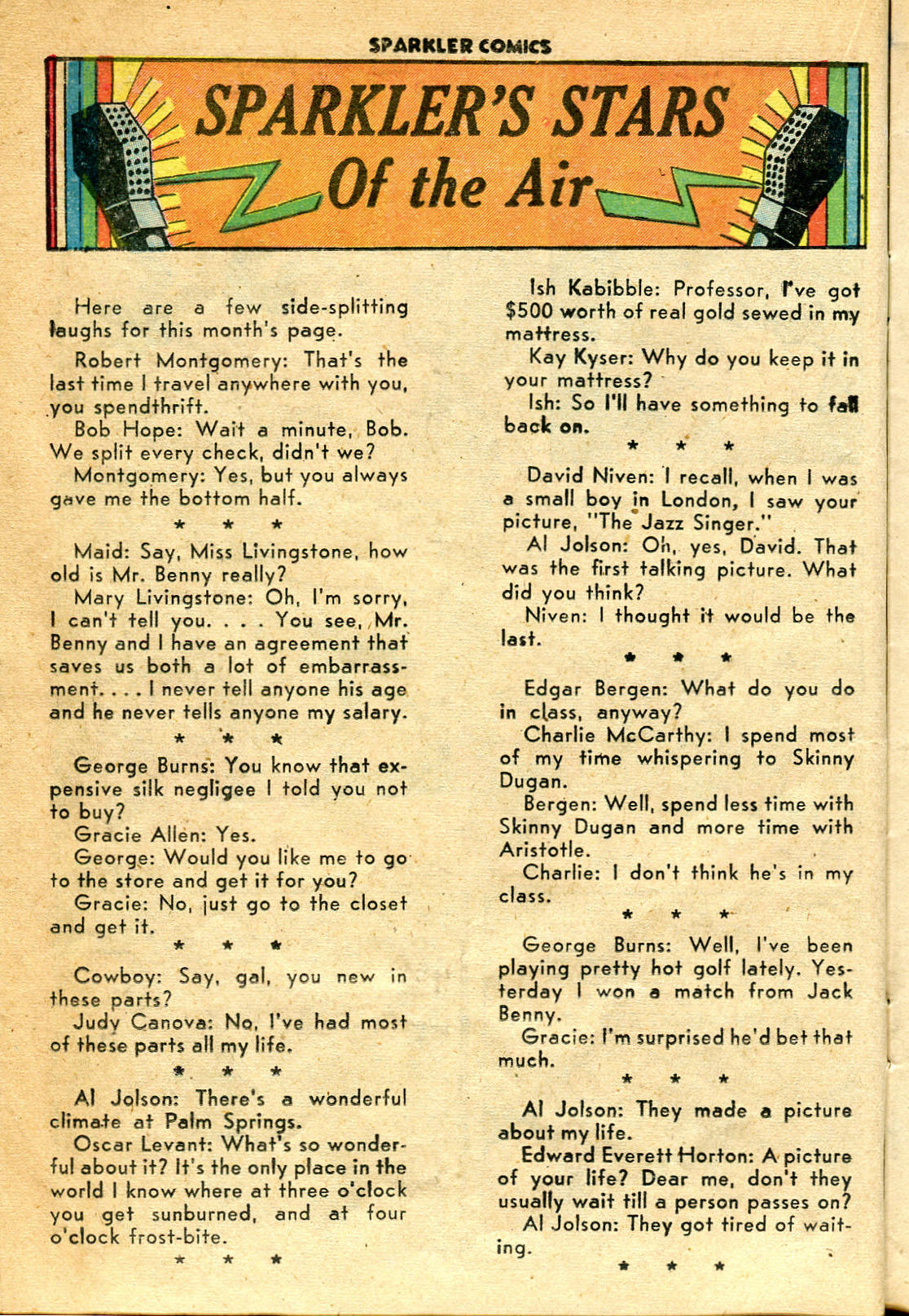 Read online Sparkler Comics comic -  Issue #82 - 20